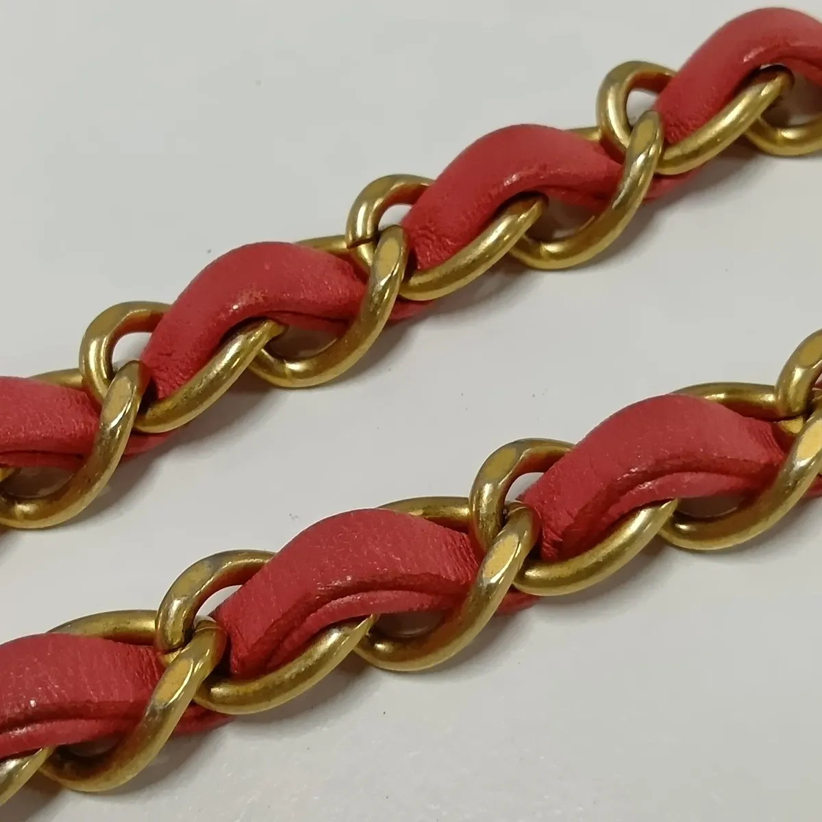 Mini Matelassé 20 Lambskin Single Flap Single Chain Bag with Lucky Charm, Pink with Gold Hardware, 26806948, Serial Number 26 — view 14
