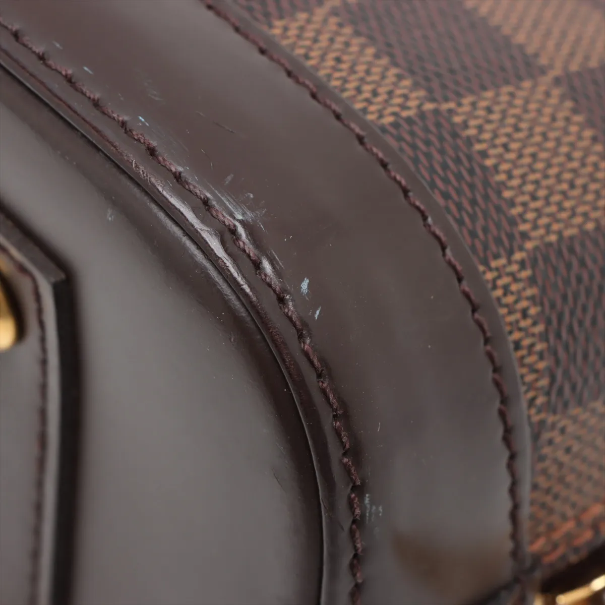 Damier Alma BB N41221 AR4200 Brown with initials RFID reaction — view 14