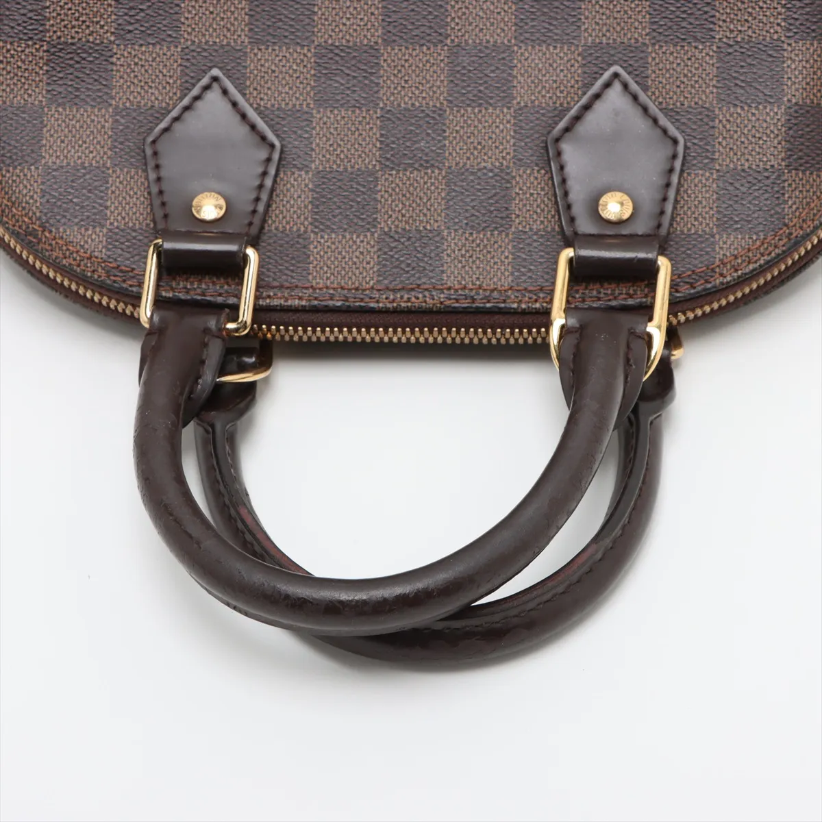 Damier Alma BB N41221 AR4200 Brown with initials RFID reaction — view 5