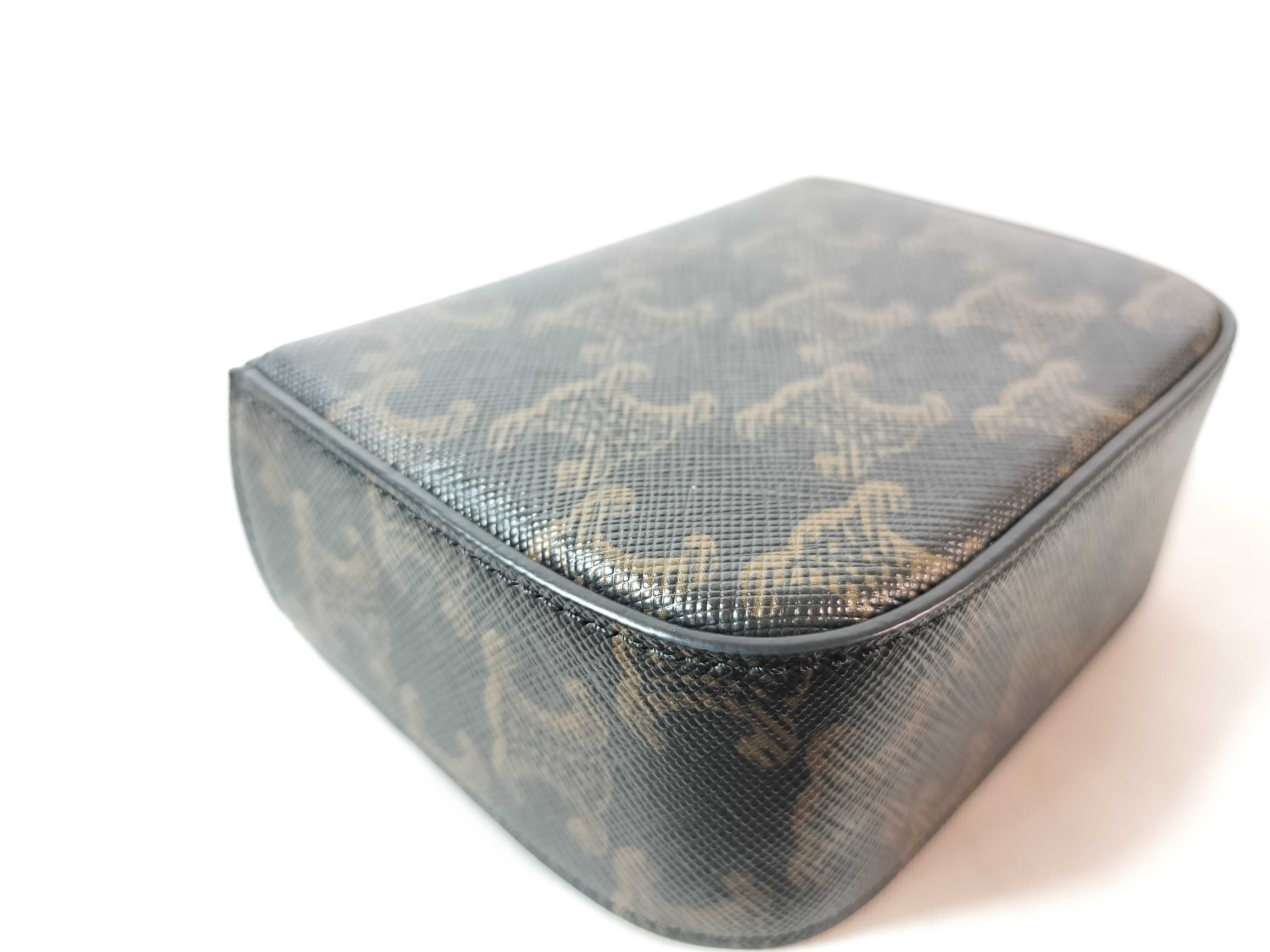 Triomphe Mini Claude Leather Shoulder Bag — view 4