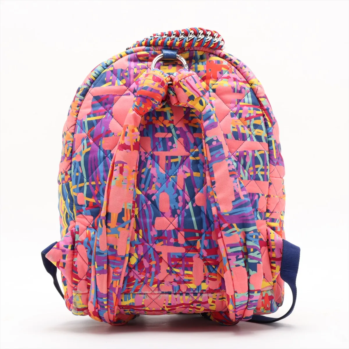 Coco Mark Canvas Backpack, Multicolor, Silver Hardware, 25451350, Serial Number 25 — view 2