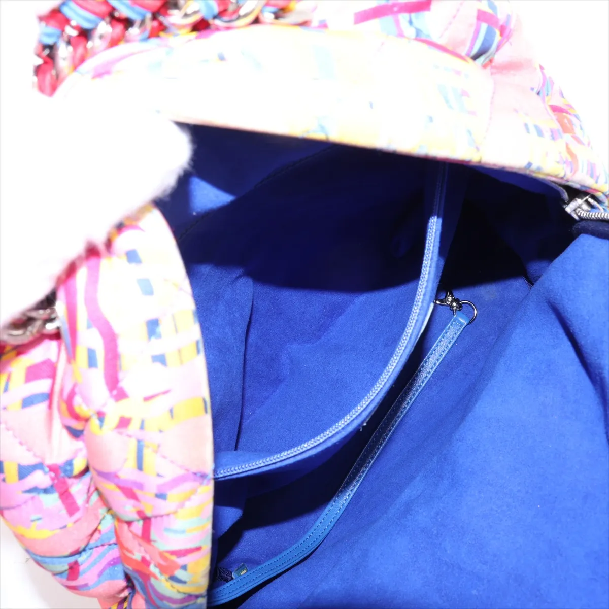 Coco Mark Canvas Backpack, Multicolor, Silver Hardware, 25451350, Serial Number 25 — view 8
