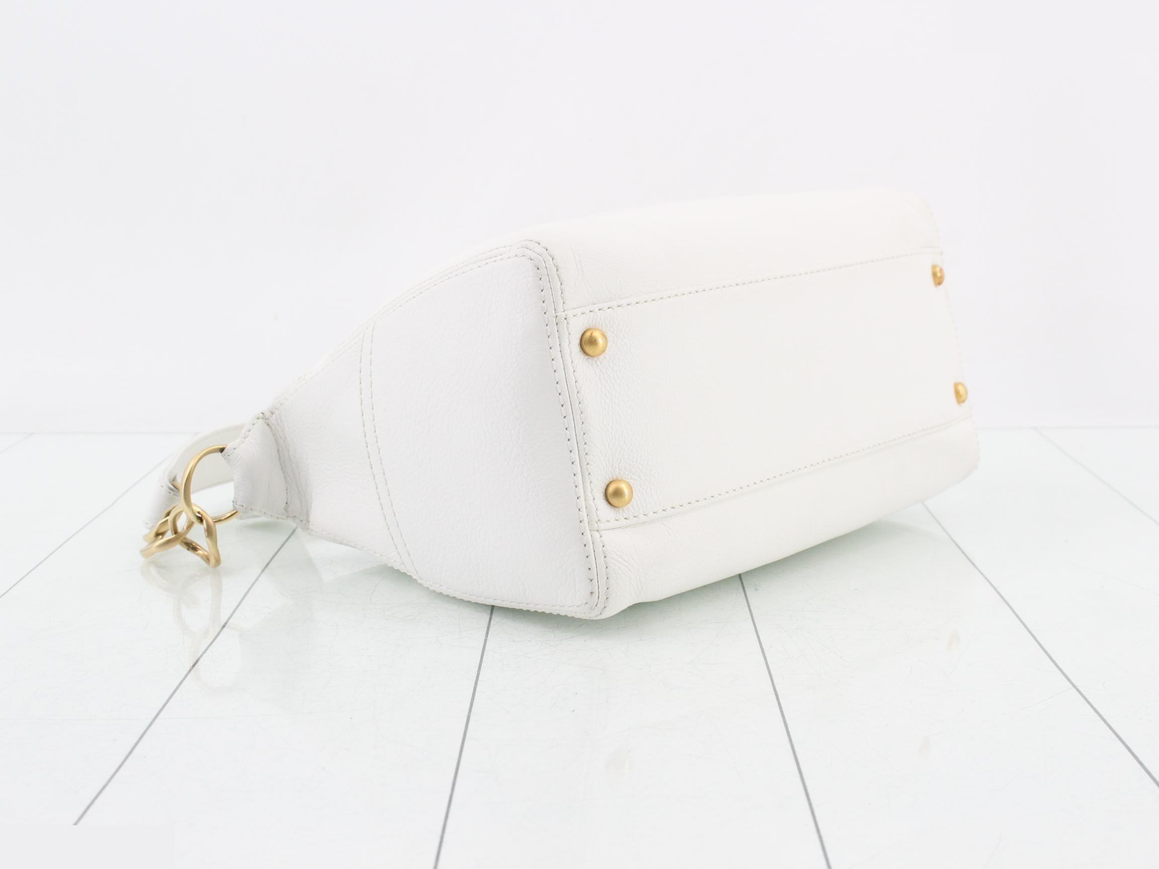 Coco Mark Caviar Skin Shoulder Bag — view 5