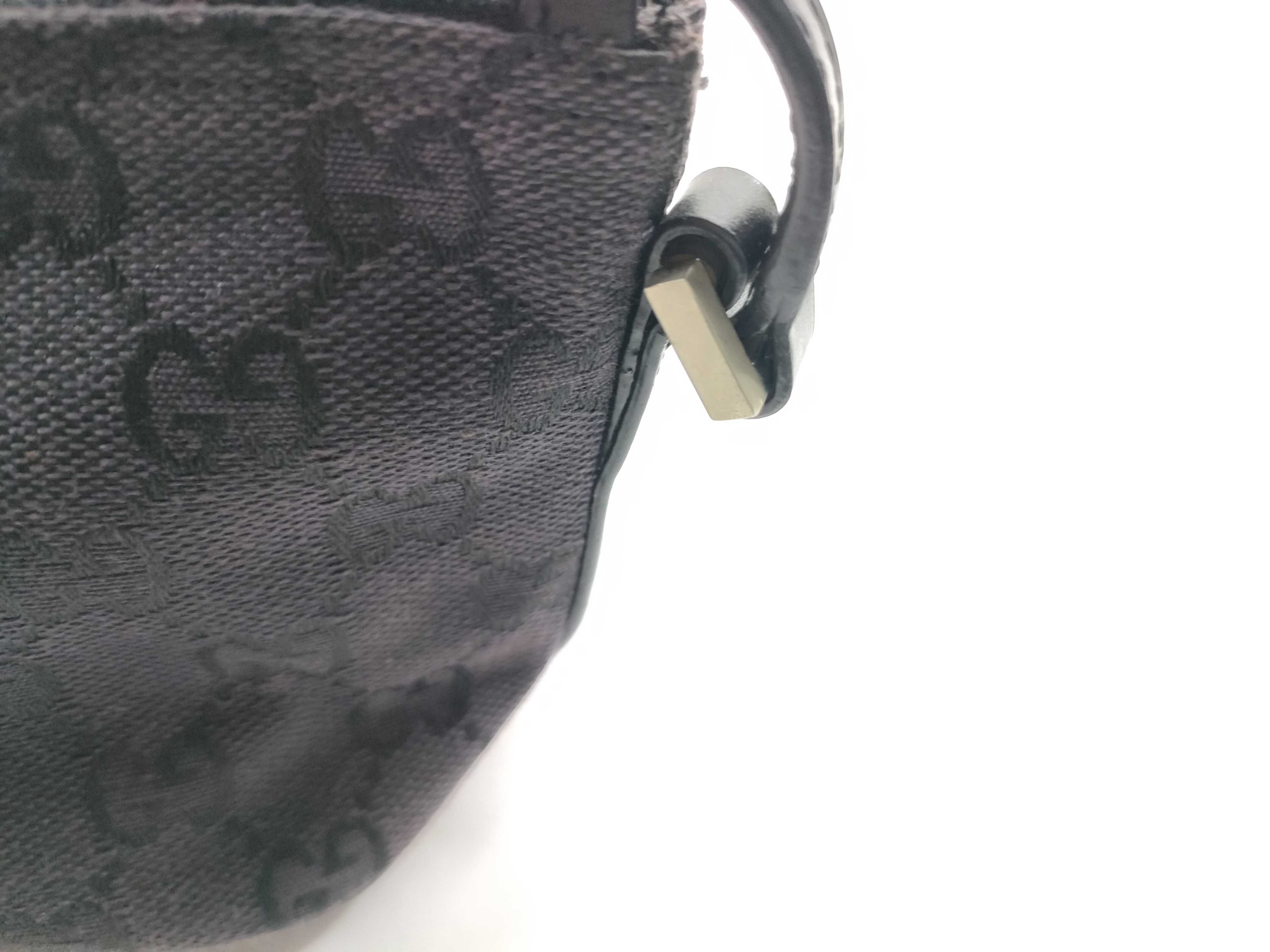 GG Canvas Accessory Pouch, GG Canvas/Black Handbag — view 8