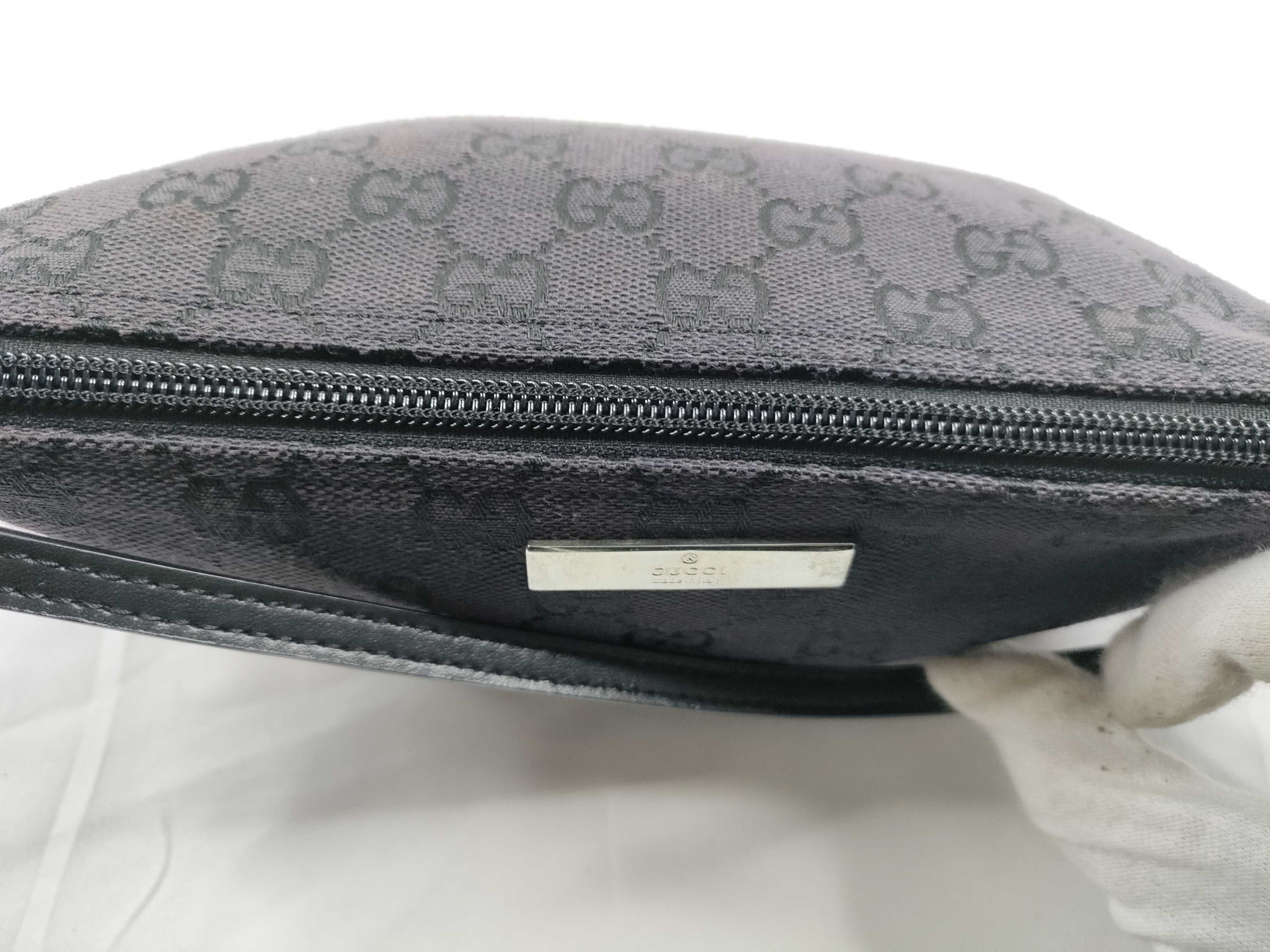 GG Canvas Accessory Pouch, GG Canvas/Black Handbag — view 9