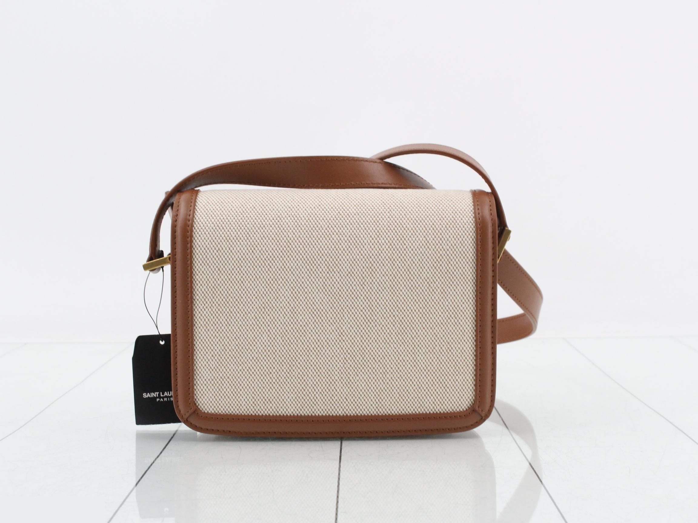 Solferino Canvas Camel Leather — view 2