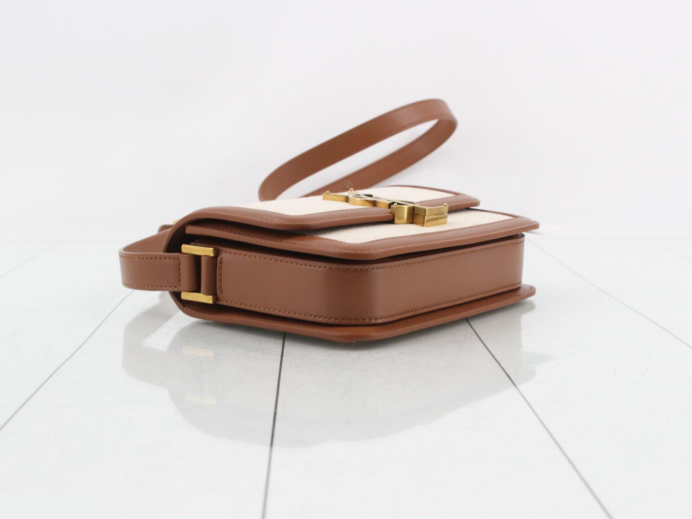 Solferino Canvas Camel Leather — view 5