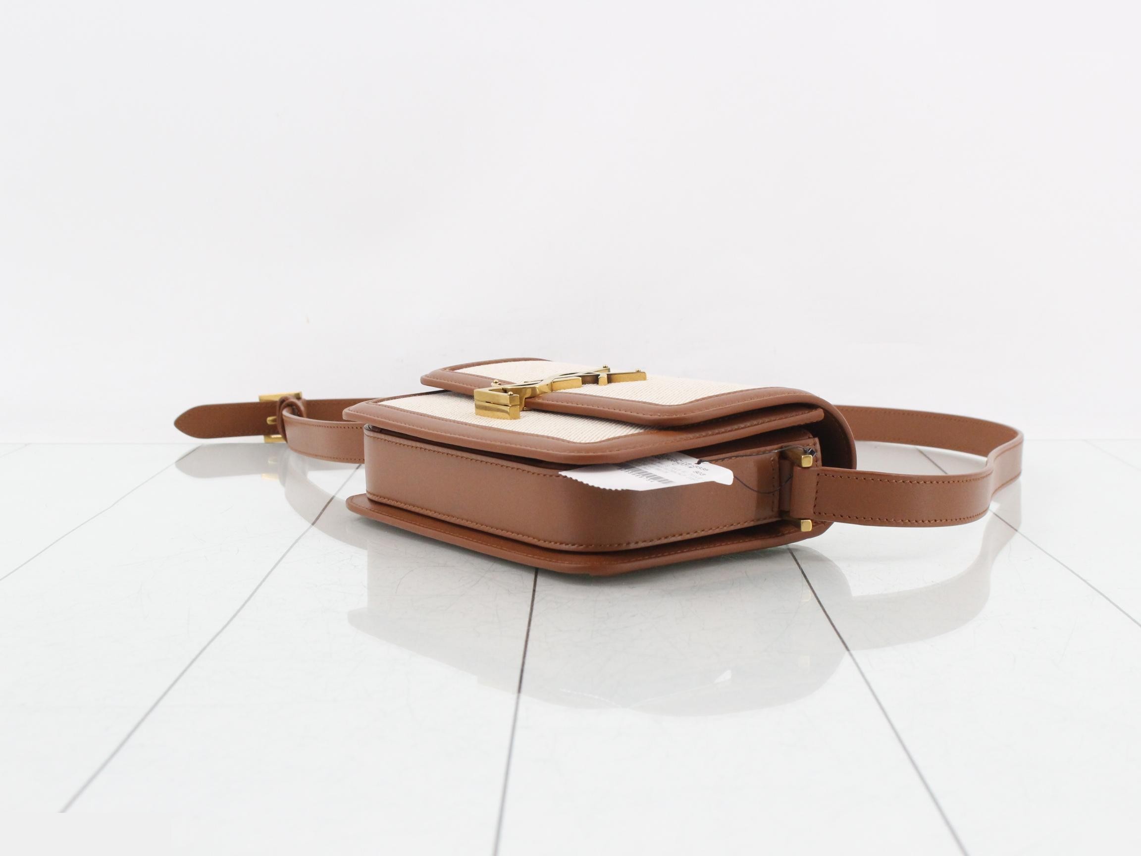 Solferino Canvas Camel Leather — view 6