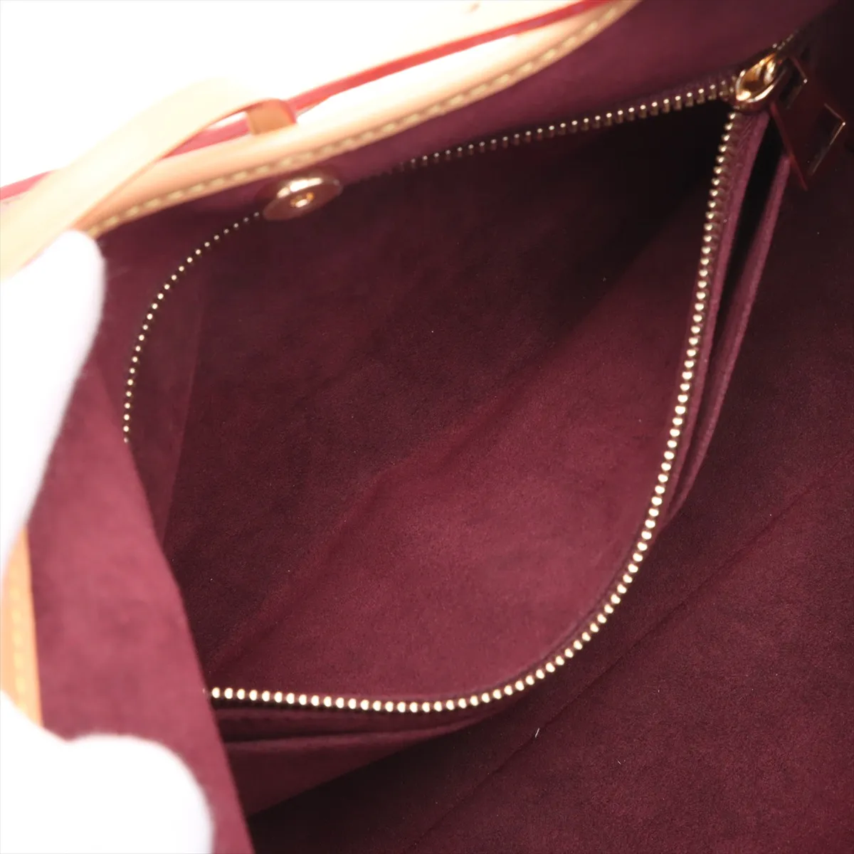Monogram Carryall NM PM M46203, serial number unknown, brown. — view 7