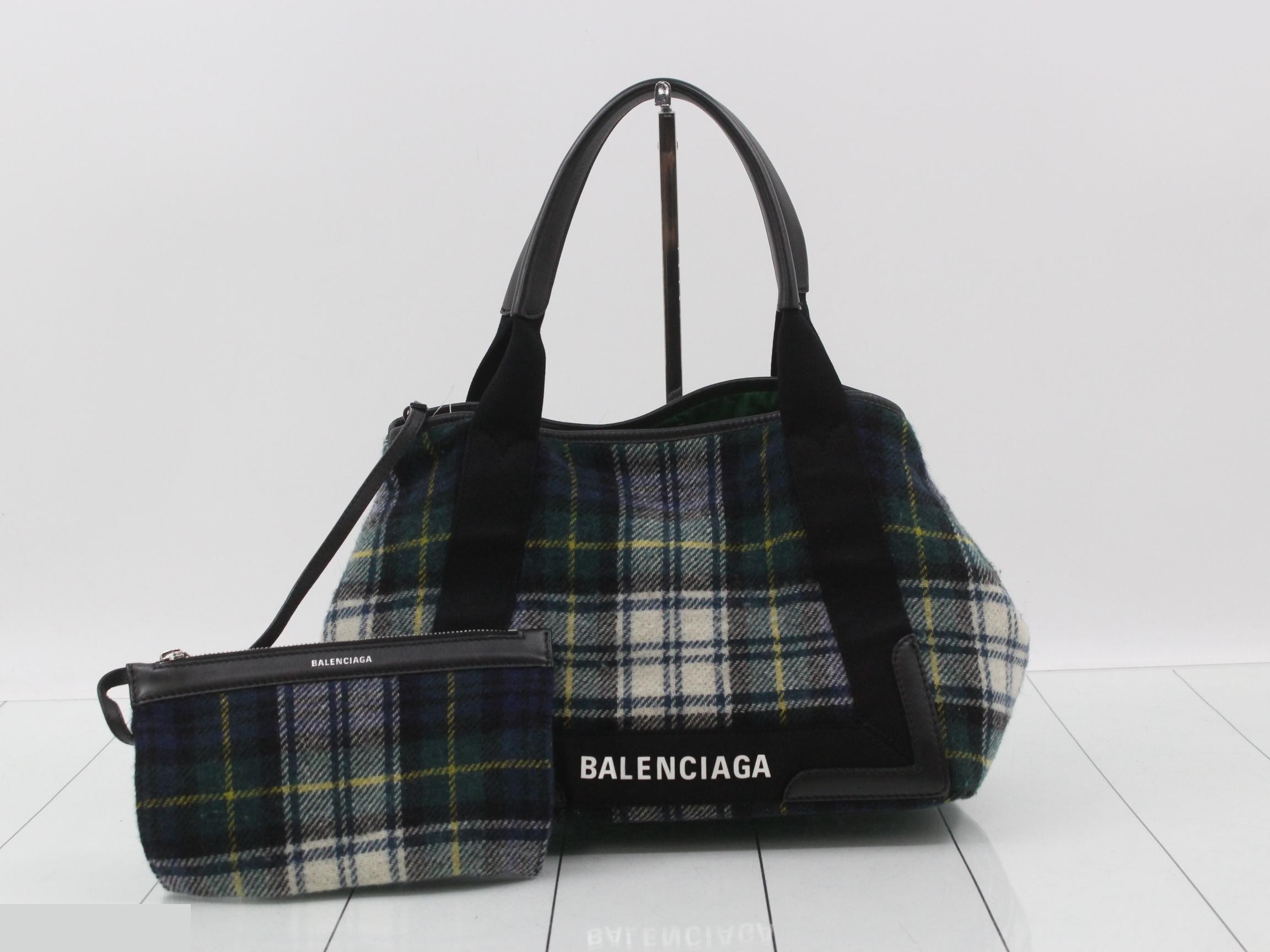 Cabas Tote Bag - Tartan Check