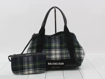 Cabas Tote Bag - Tartan Check