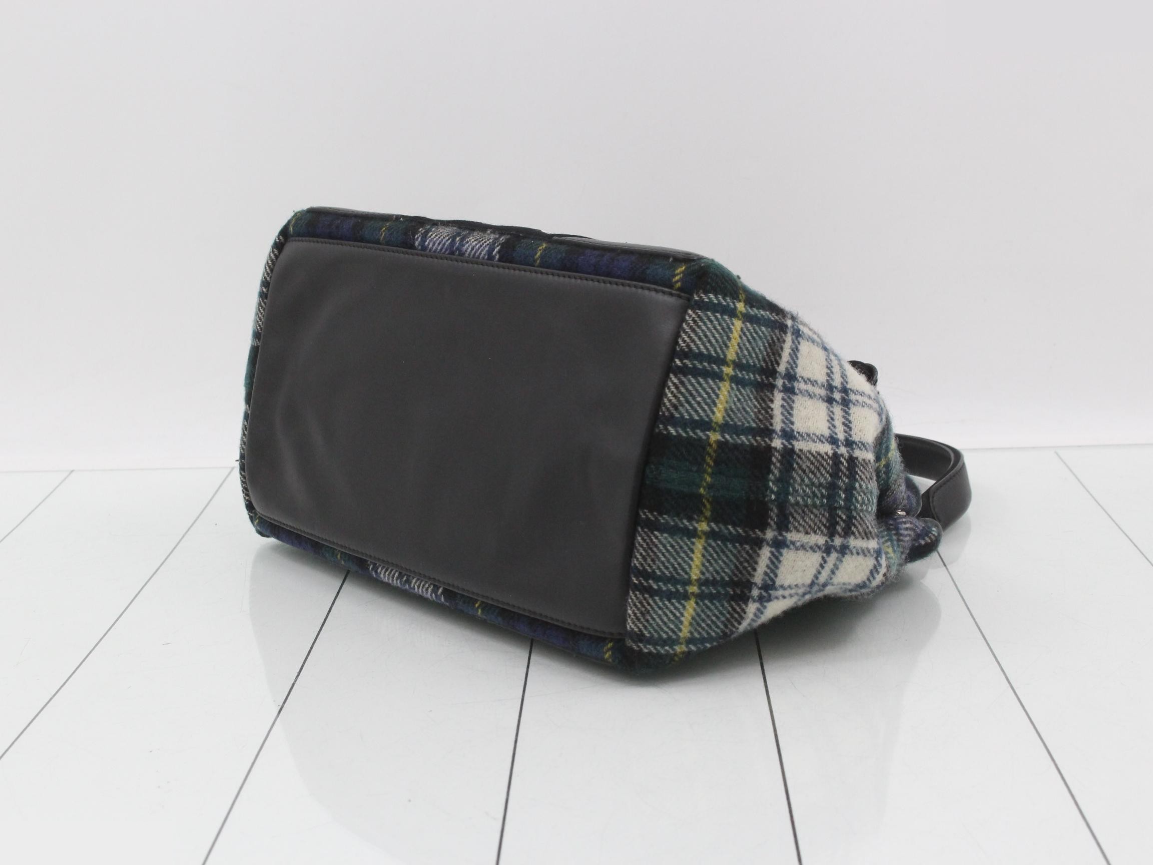 Cabas Tote Bag - Tartan Check — view 6
