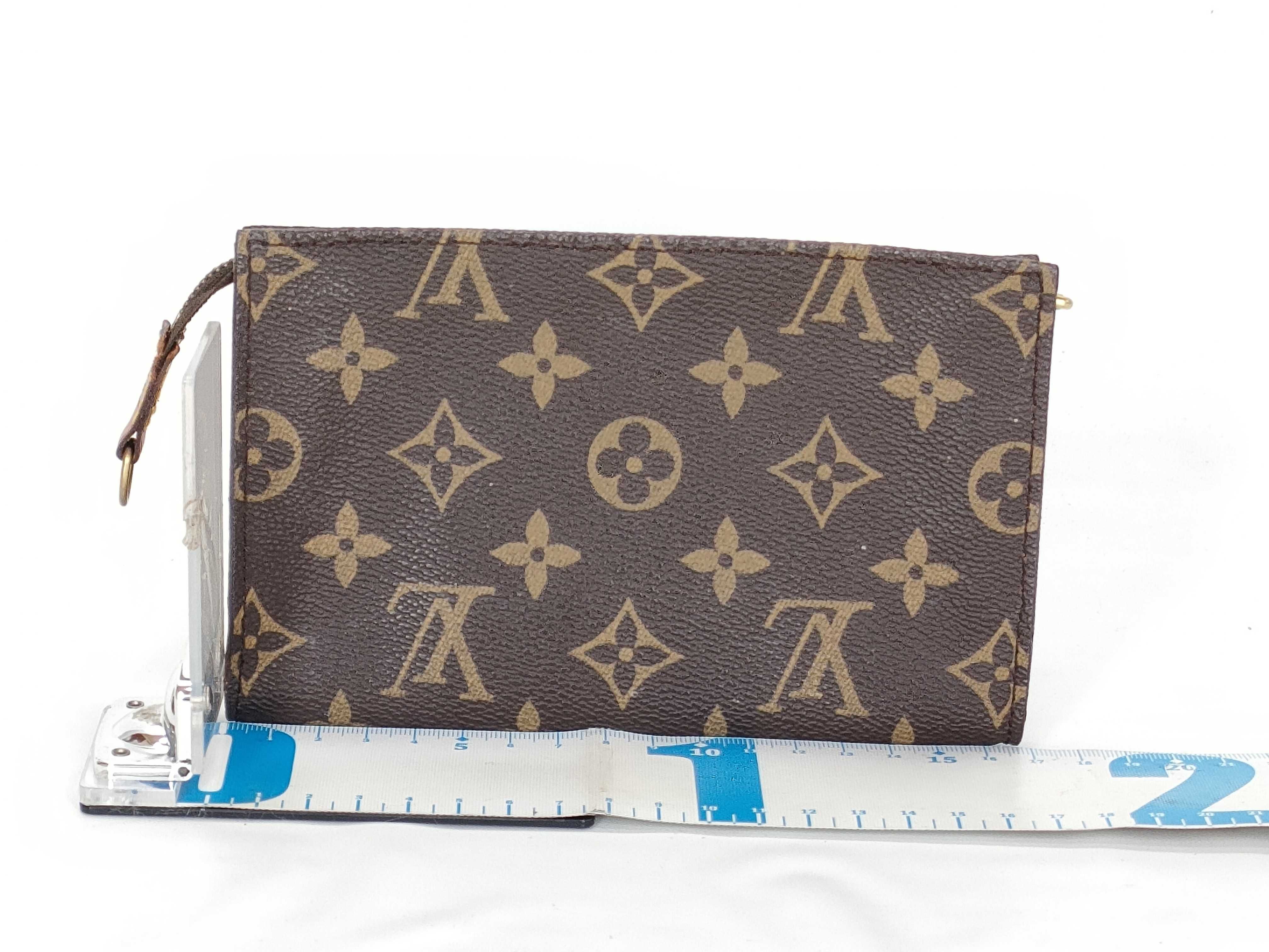 Monogram Louis Vuitton Monogram Pouch Bucket Pouch — view 2