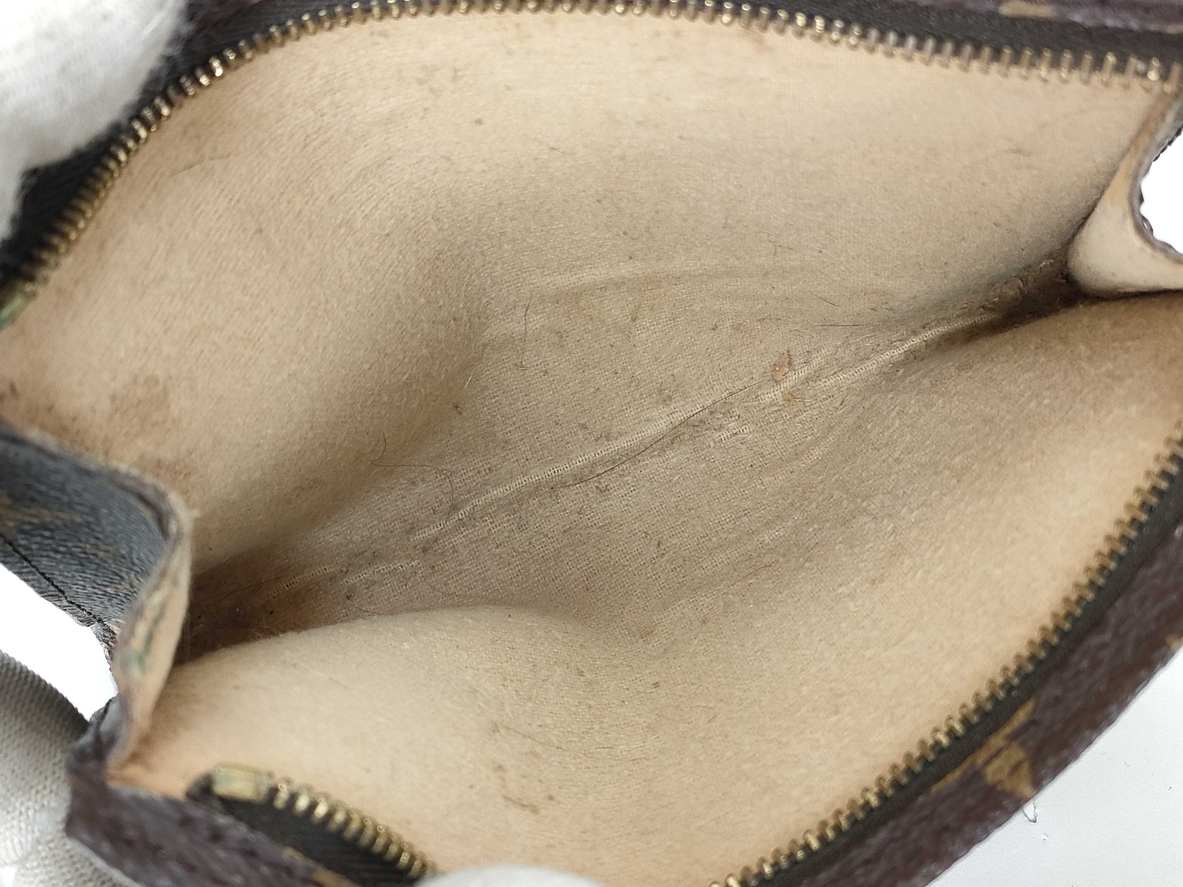 Monogram Louis Vuitton Monogram Pouch Bucket Pouch — view 7