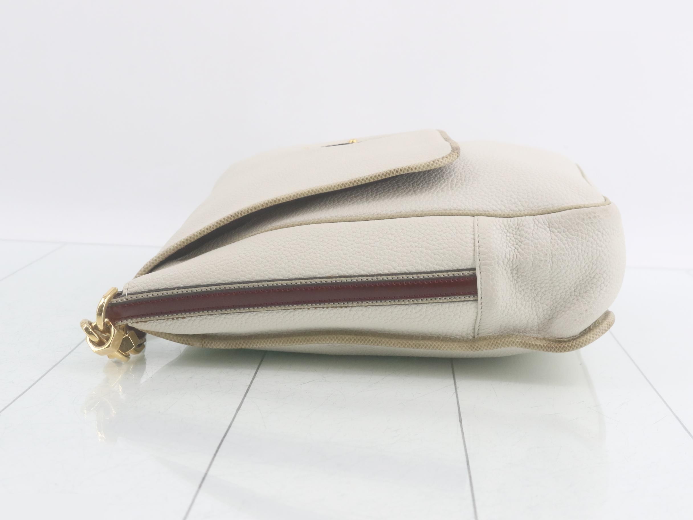 Maia Leather Anagram Hardware One-Shoulder Bag — view 4