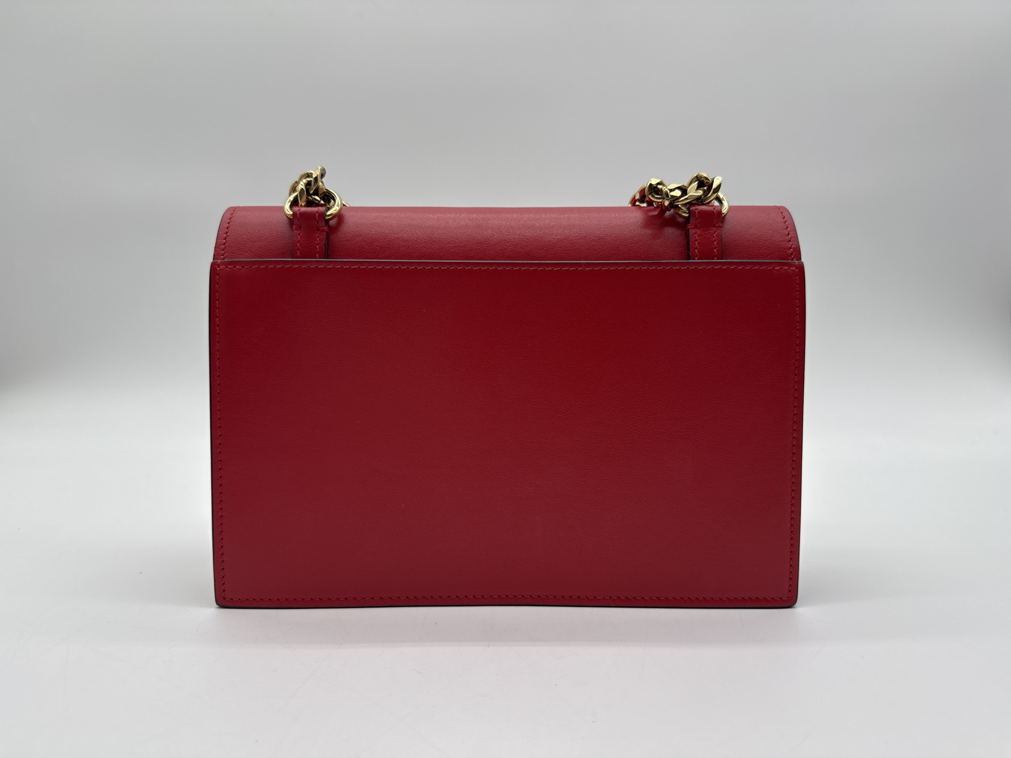 Turnlock Red Shoulder Bag — view 2
