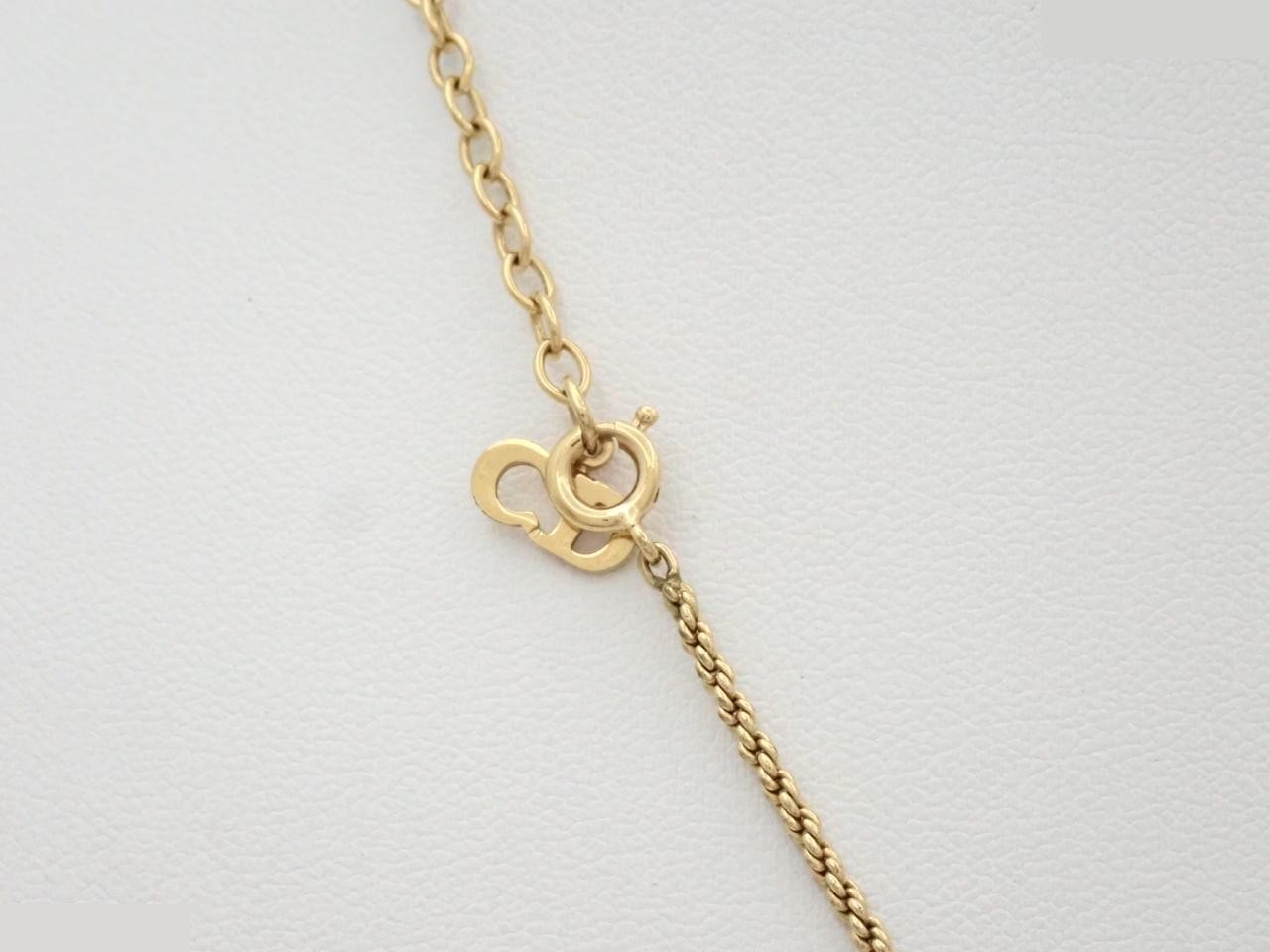 Gold necklace, chain approximately 44cm — view 2