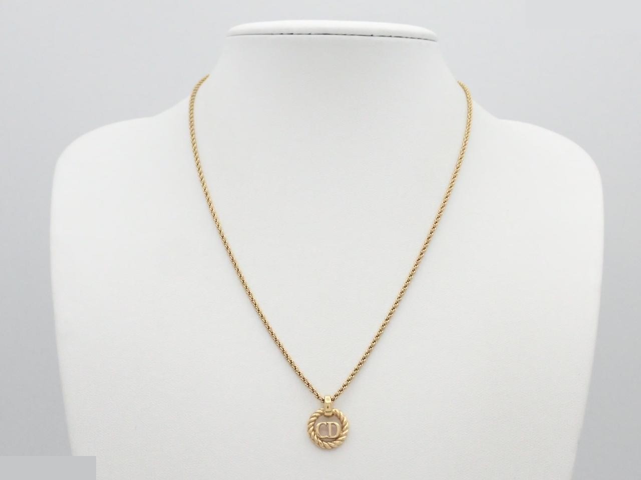 Gold necklace, chain approximately 44cm — view 3