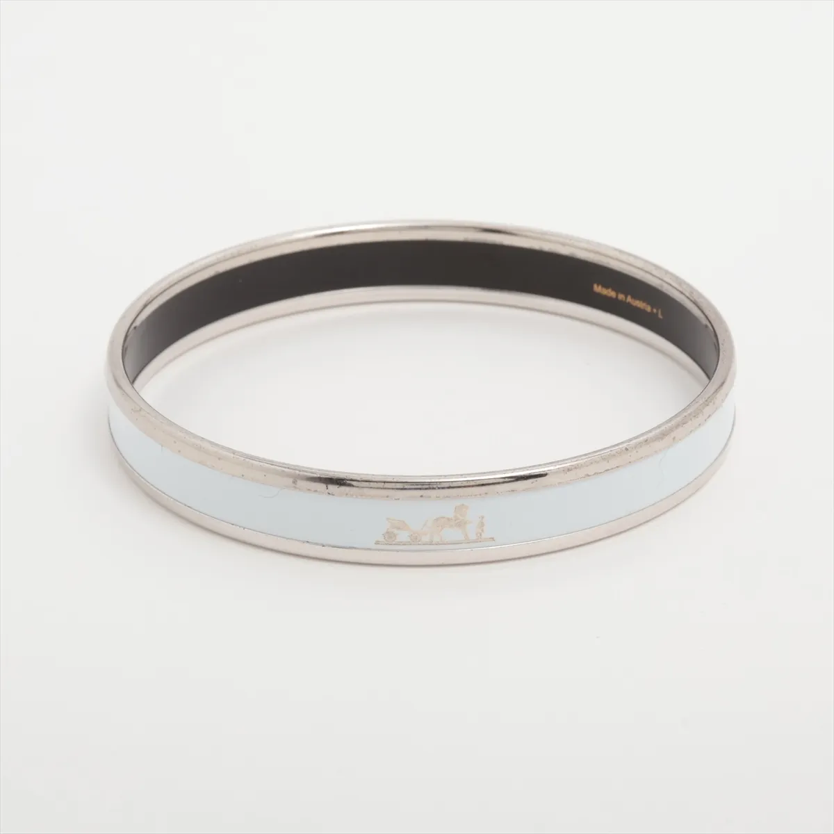 Email PM Bangle, Metal, Silver, — view 2