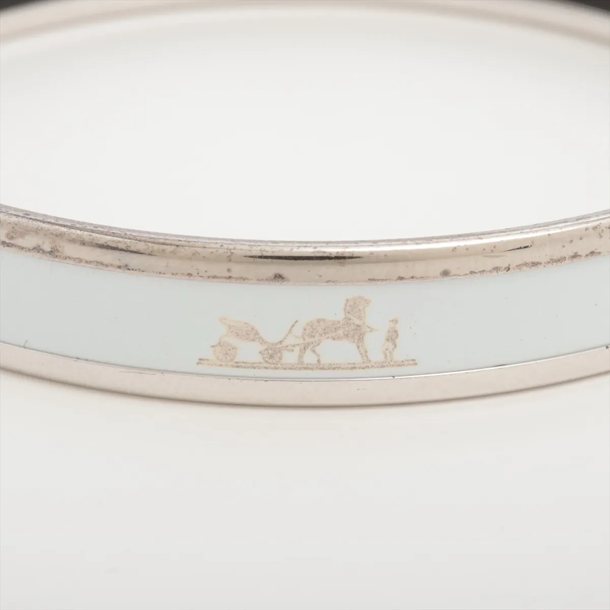Email PM Bangle, Metal, Silver, — view 3