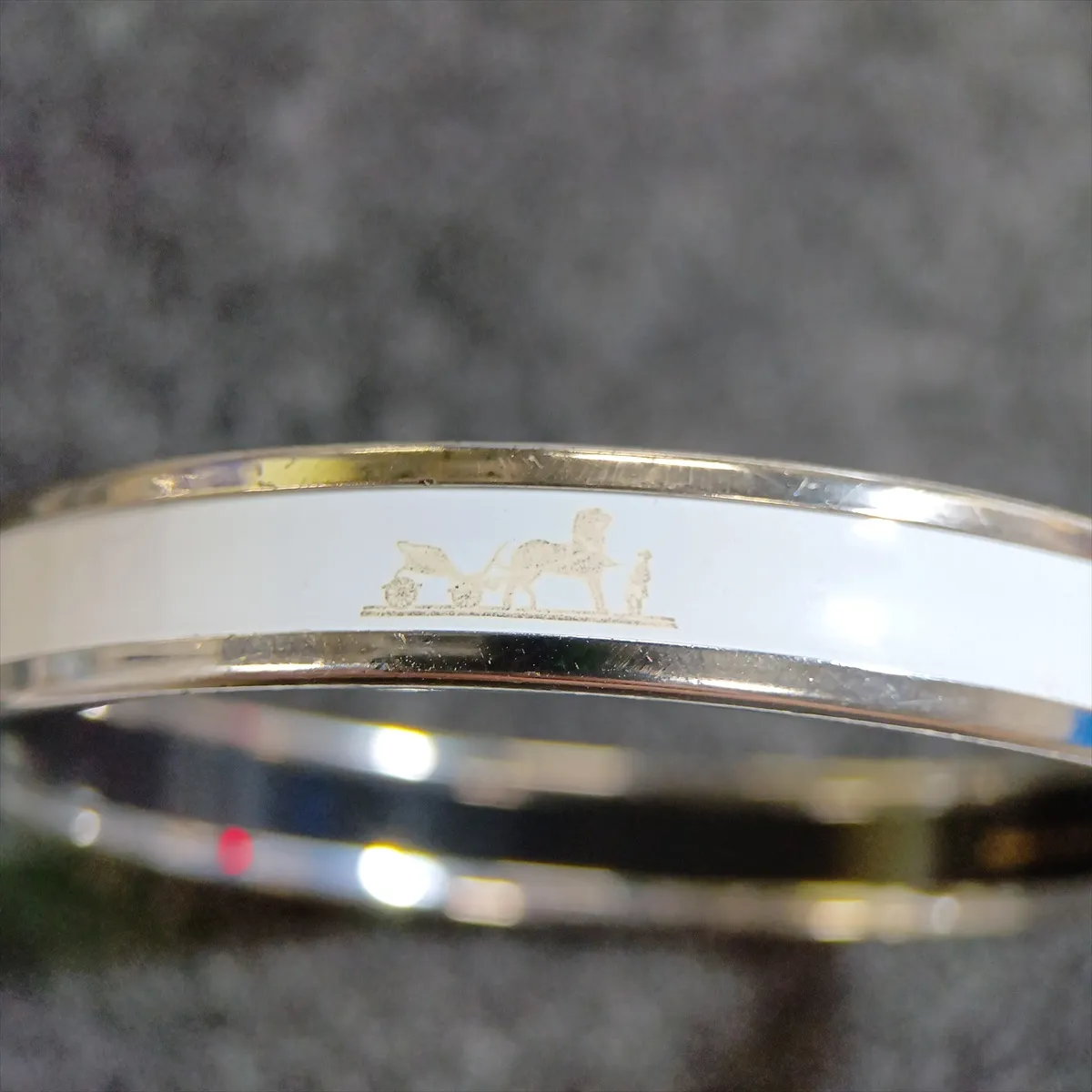 Email PM Bangle, Metal, Silver, — view 6