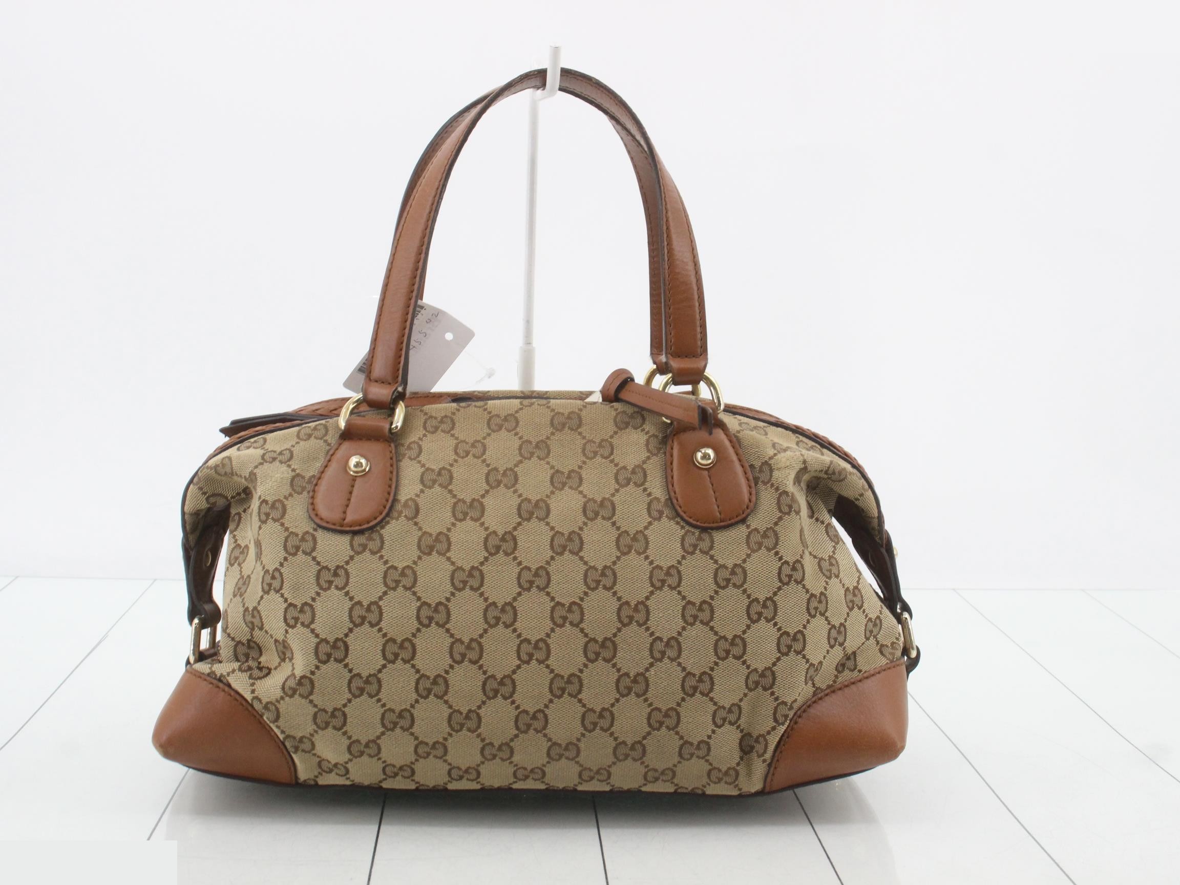 GG Canvas Leather Handbag — view 2