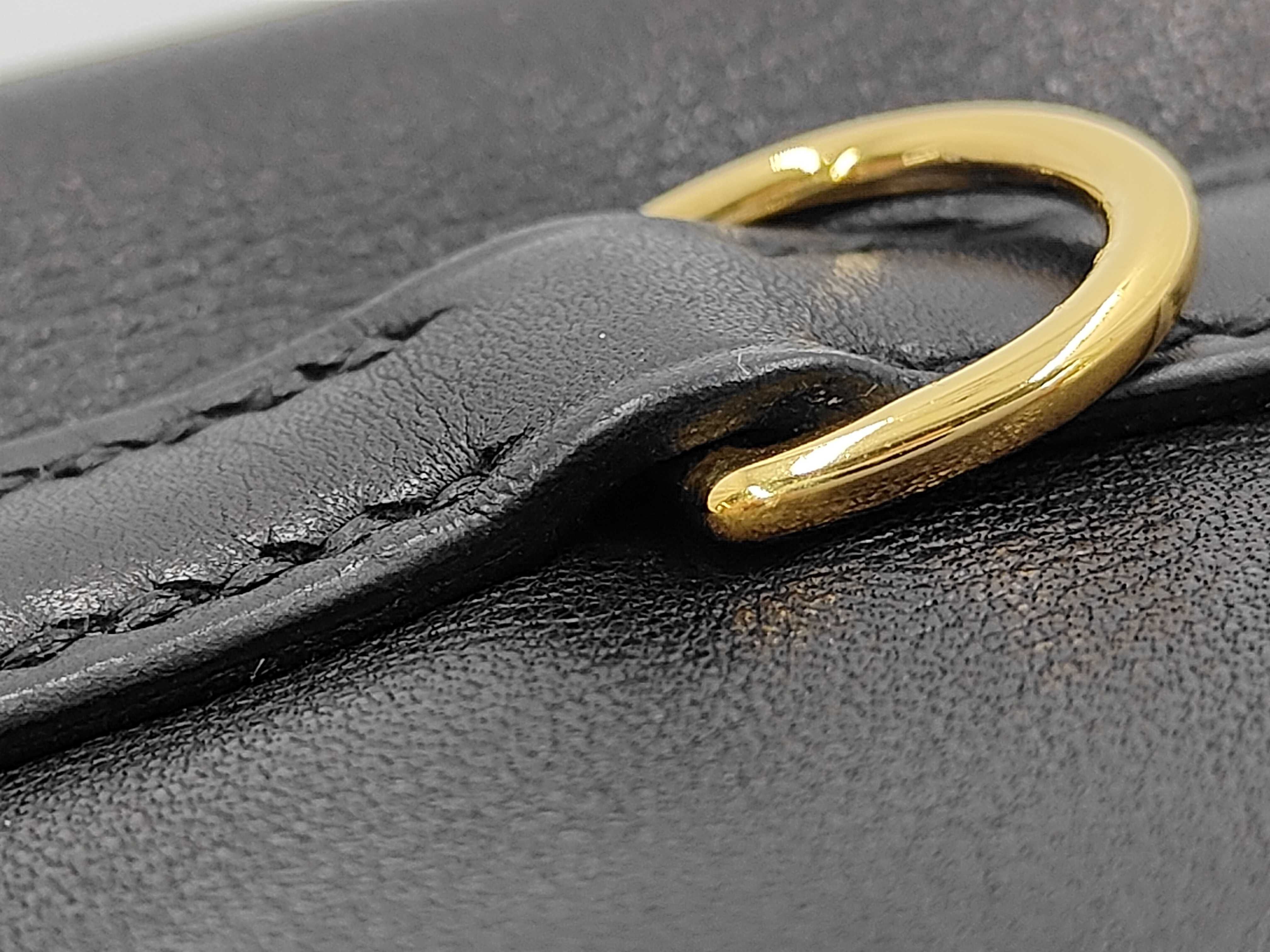 Kelly Dance Veau Brupte Noir Gold Hardware W Stamp Bag — view 5