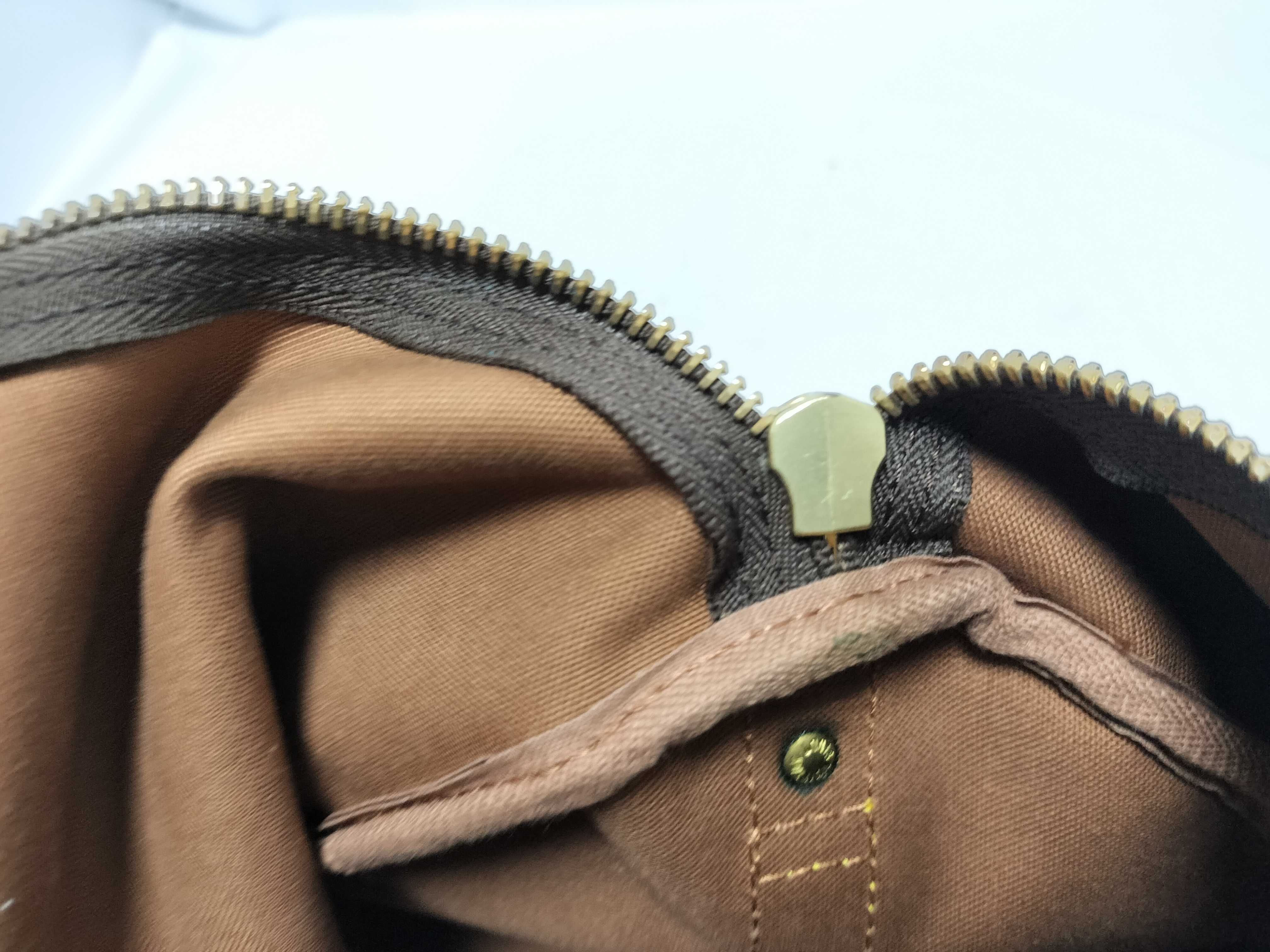 Monogram Keepall Bandoulière 50 M41416 VI0913 Brown Boston Bag — view 12