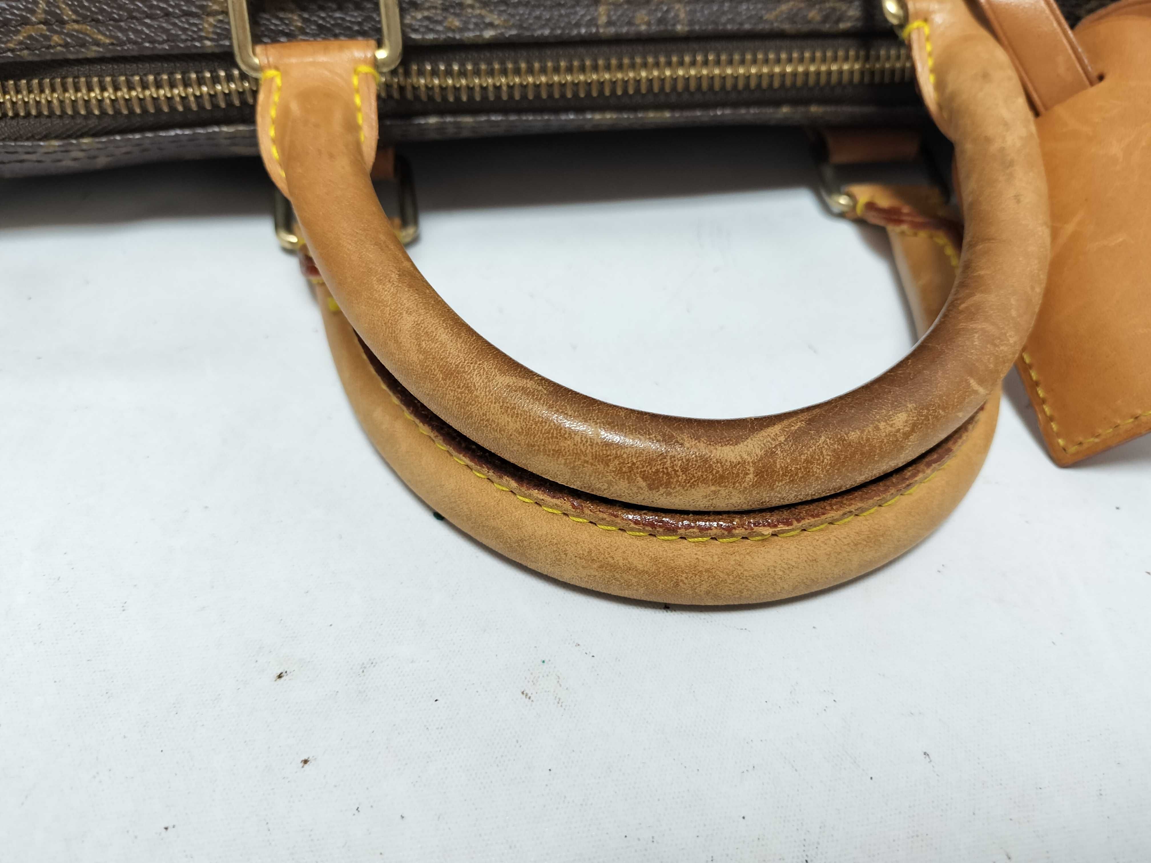 Monogram Keepall Bandoulière 50 M41416 VI0913 Brown Boston Bag — view 4