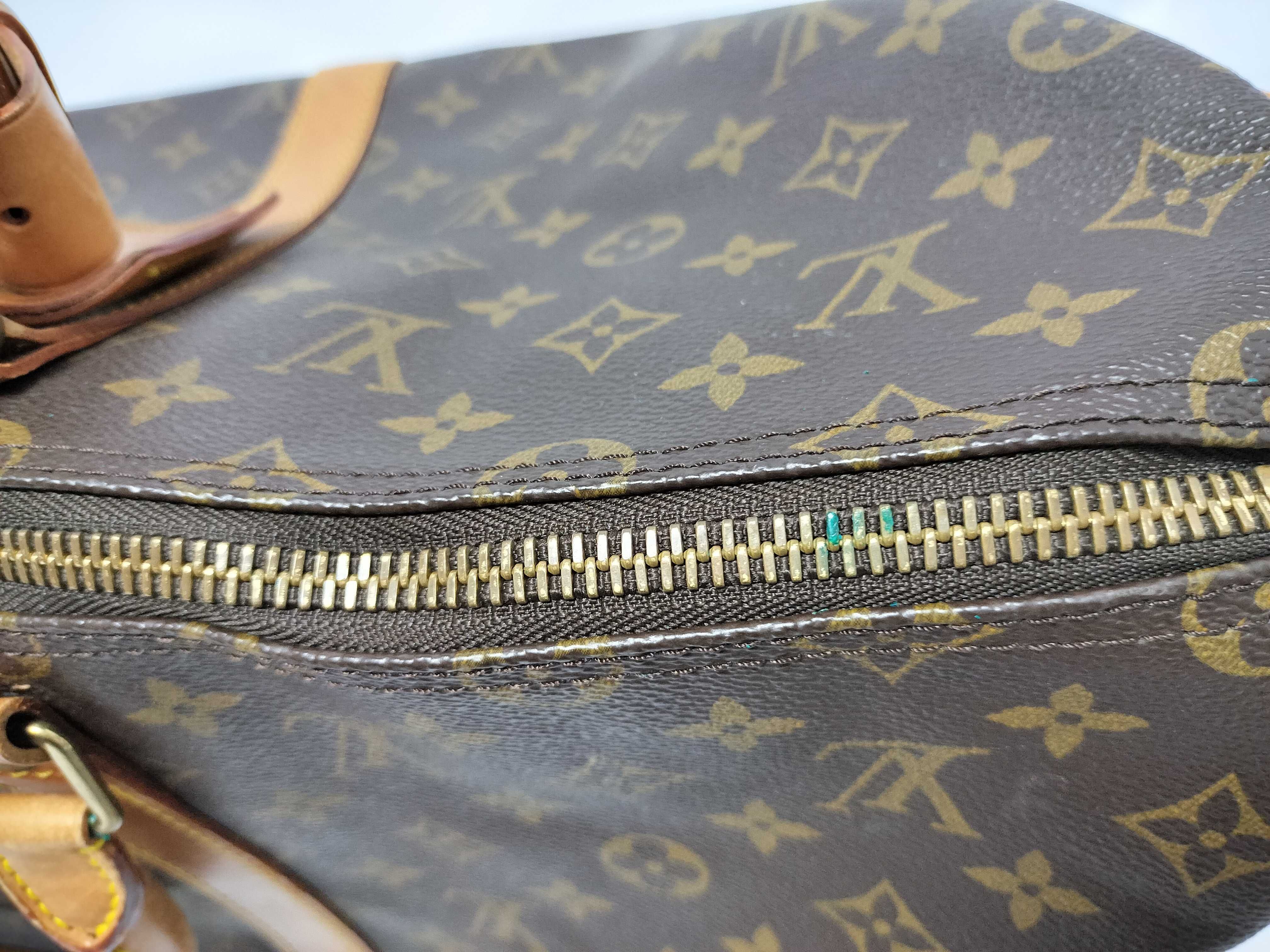 Monogram Keepall Bandoulière 50 M41416 VI0913 Brown Boston Bag — view 5