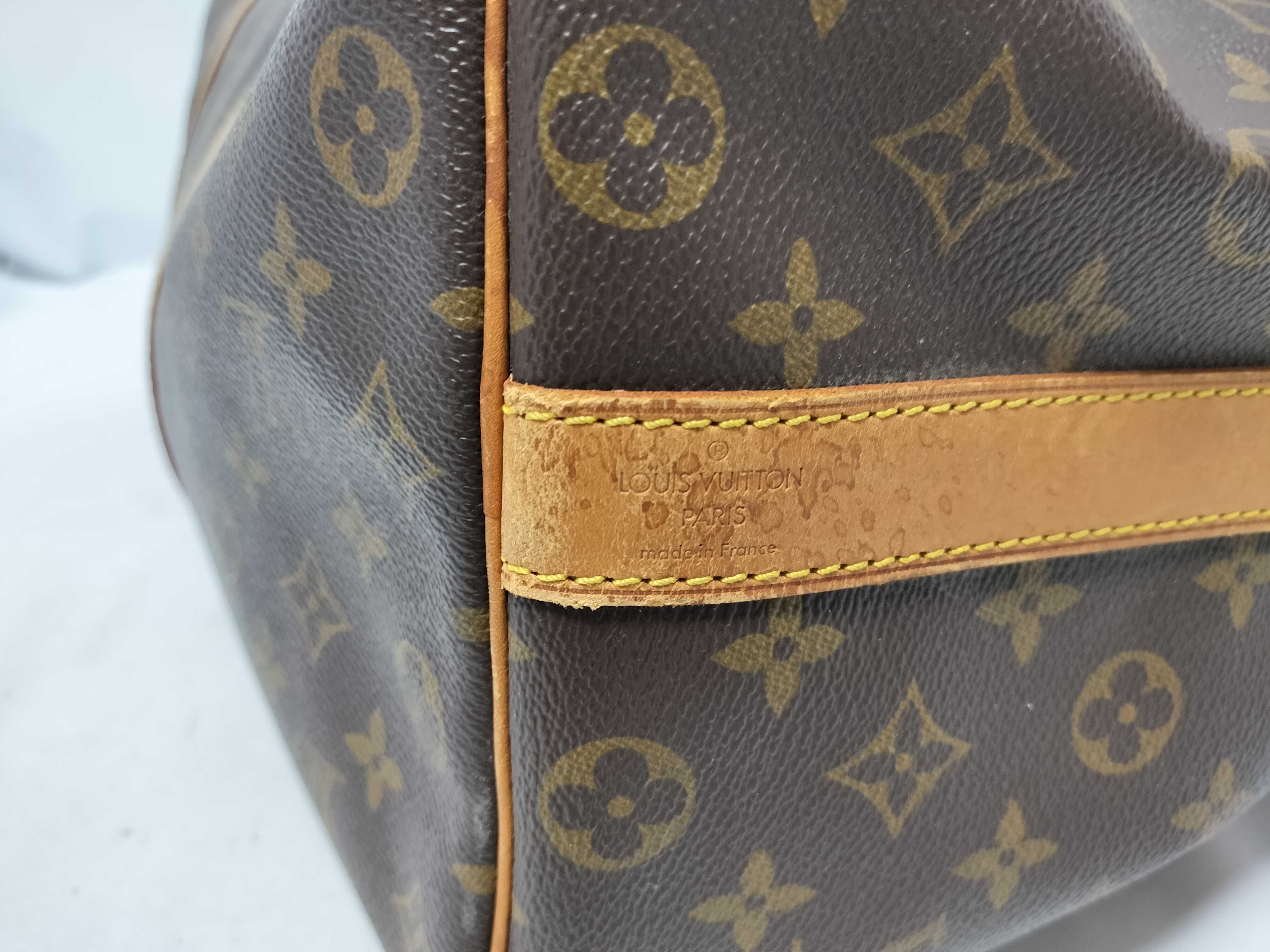 Monogram Keepall Bandoulière 50 M41416 VI0913 Brown Boston Bag — view 10