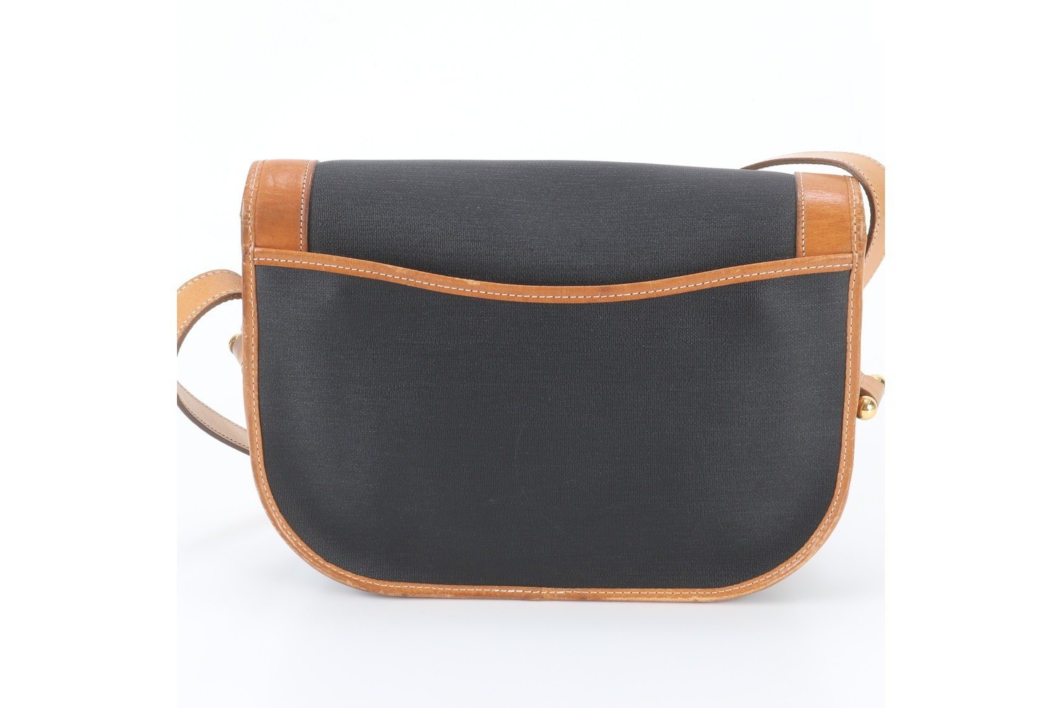 Leather shoulder bag, crossbody bag, black — view 3