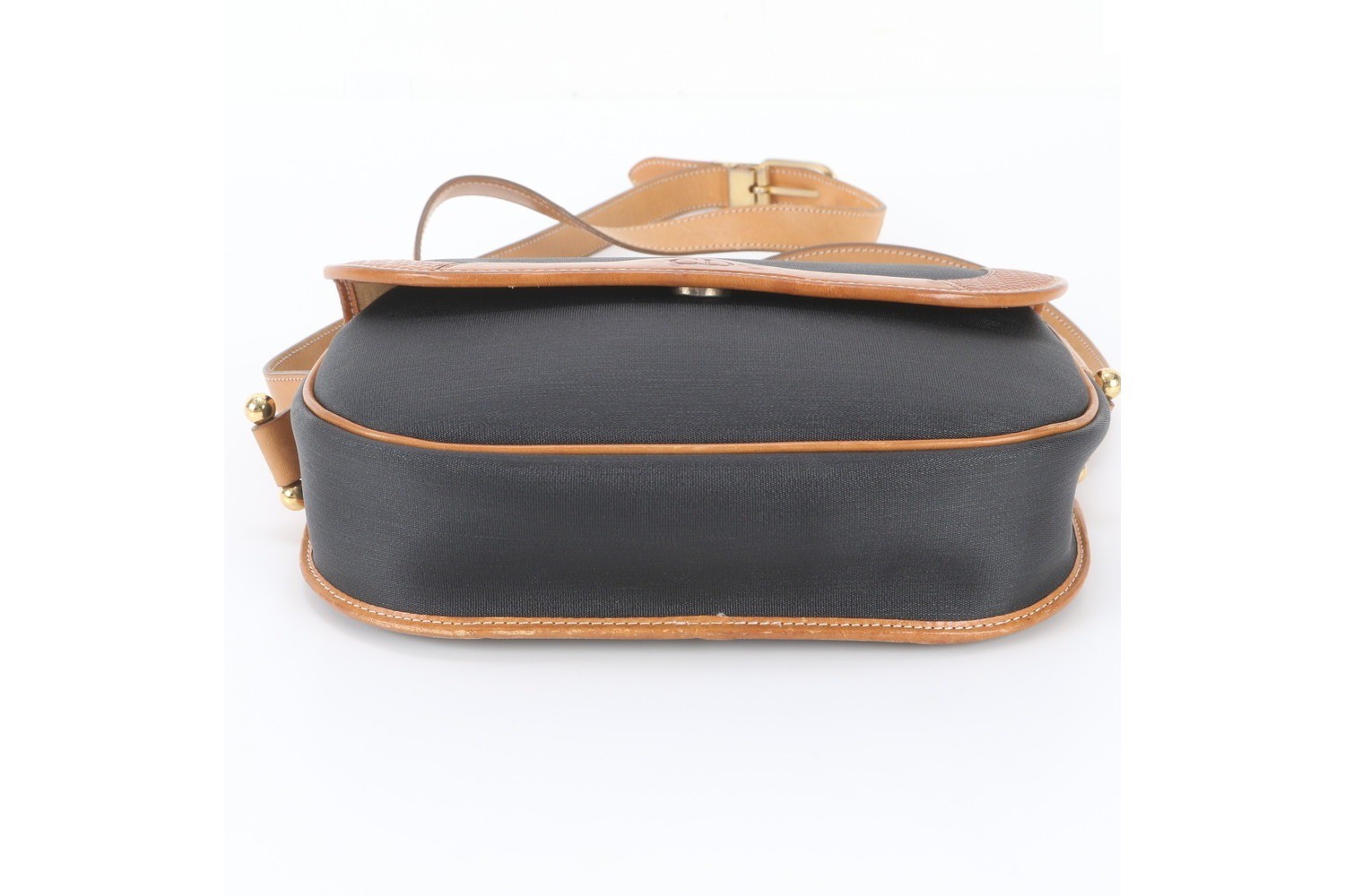 Leather shoulder bag, crossbody bag, black — view 6