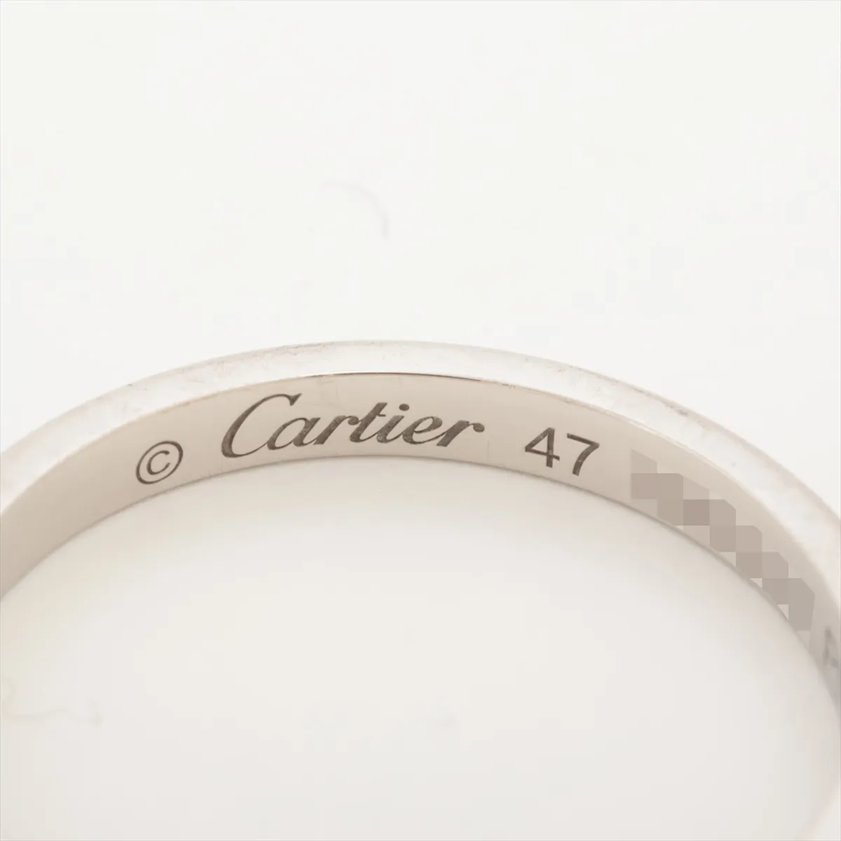 Wedding Ring, Pt950, 2.3g, Size 47, LBG226, CRB4078047 — view 3