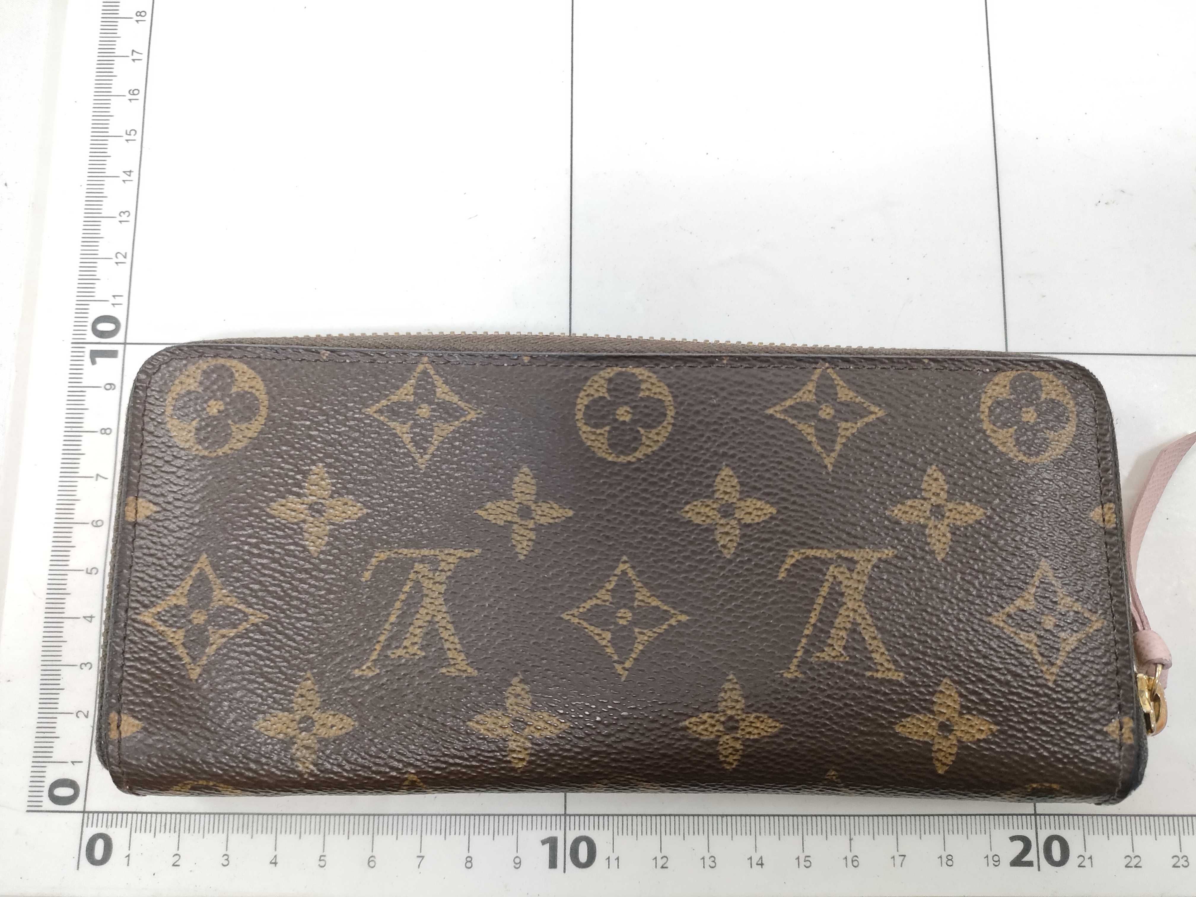 Monogram Louis Vuitton Portefeuille Clemence Rose Ballerine UB1167 Wallet — view 2