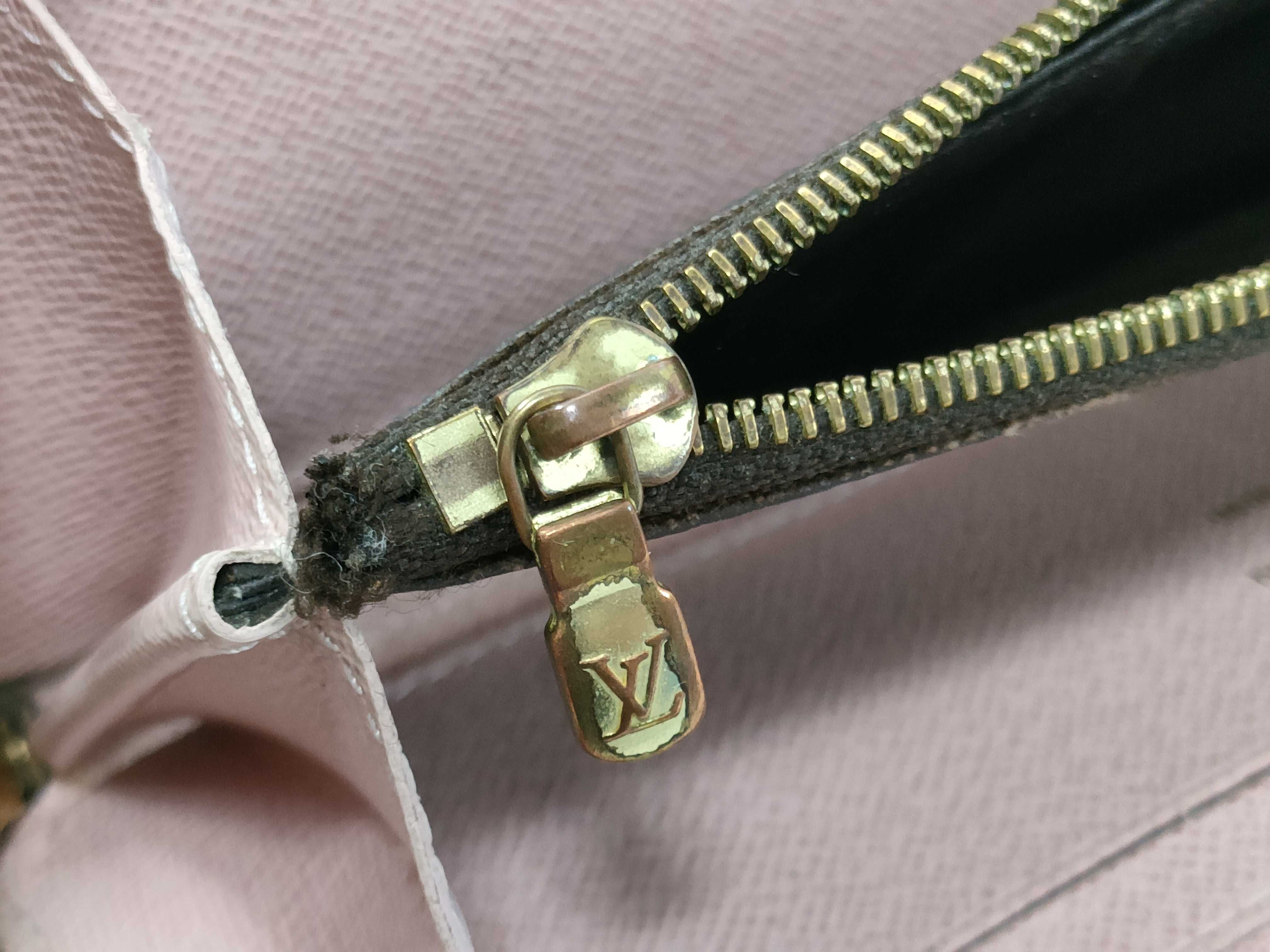 Monogram Louis Vuitton Portefeuille Clemence Rose Ballerine UB1167 Wallet — view 13