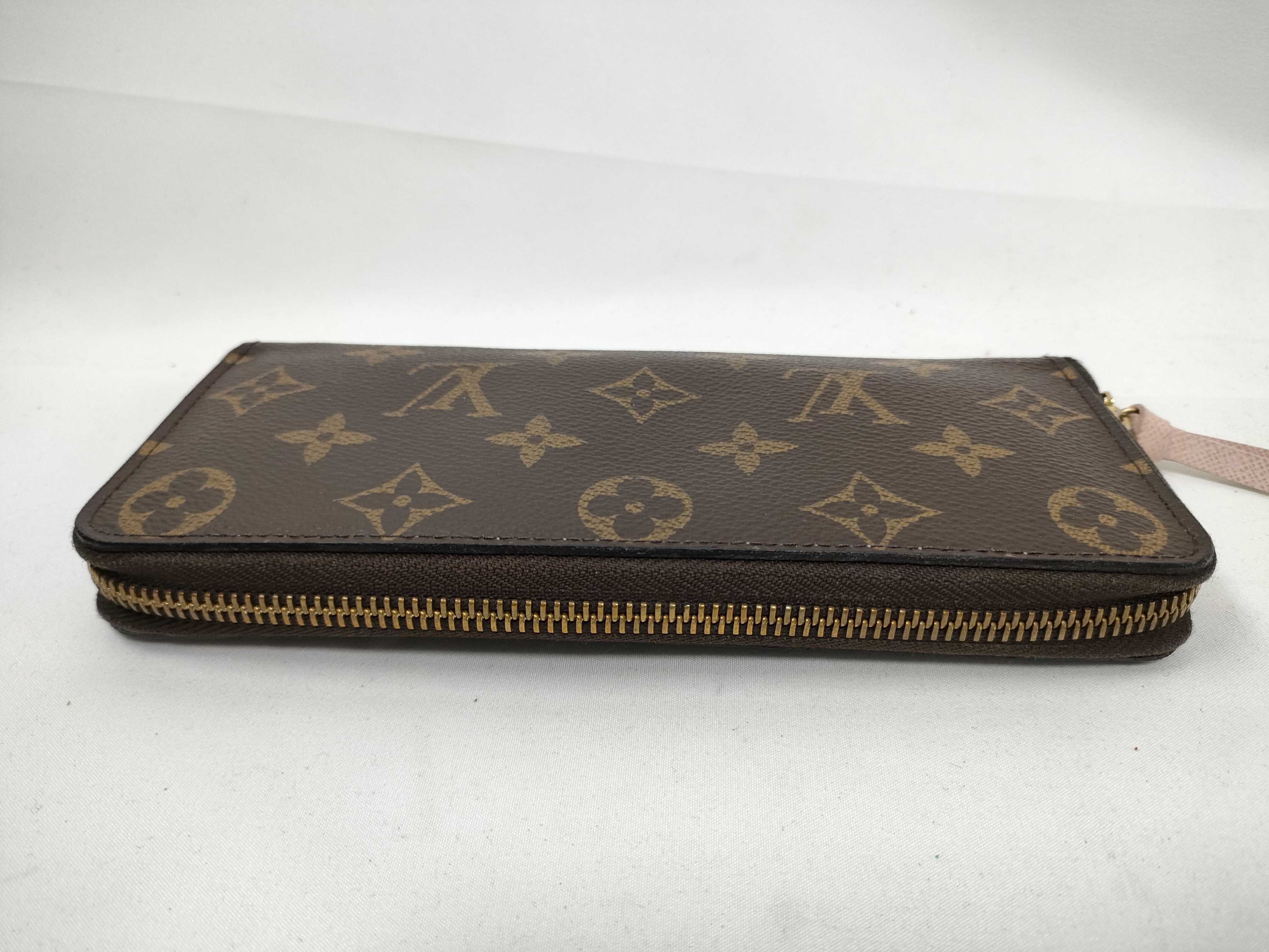 Monogram Louis Vuitton Portefeuille Clemence Rose Ballerine UB1167 Wallet — view 3