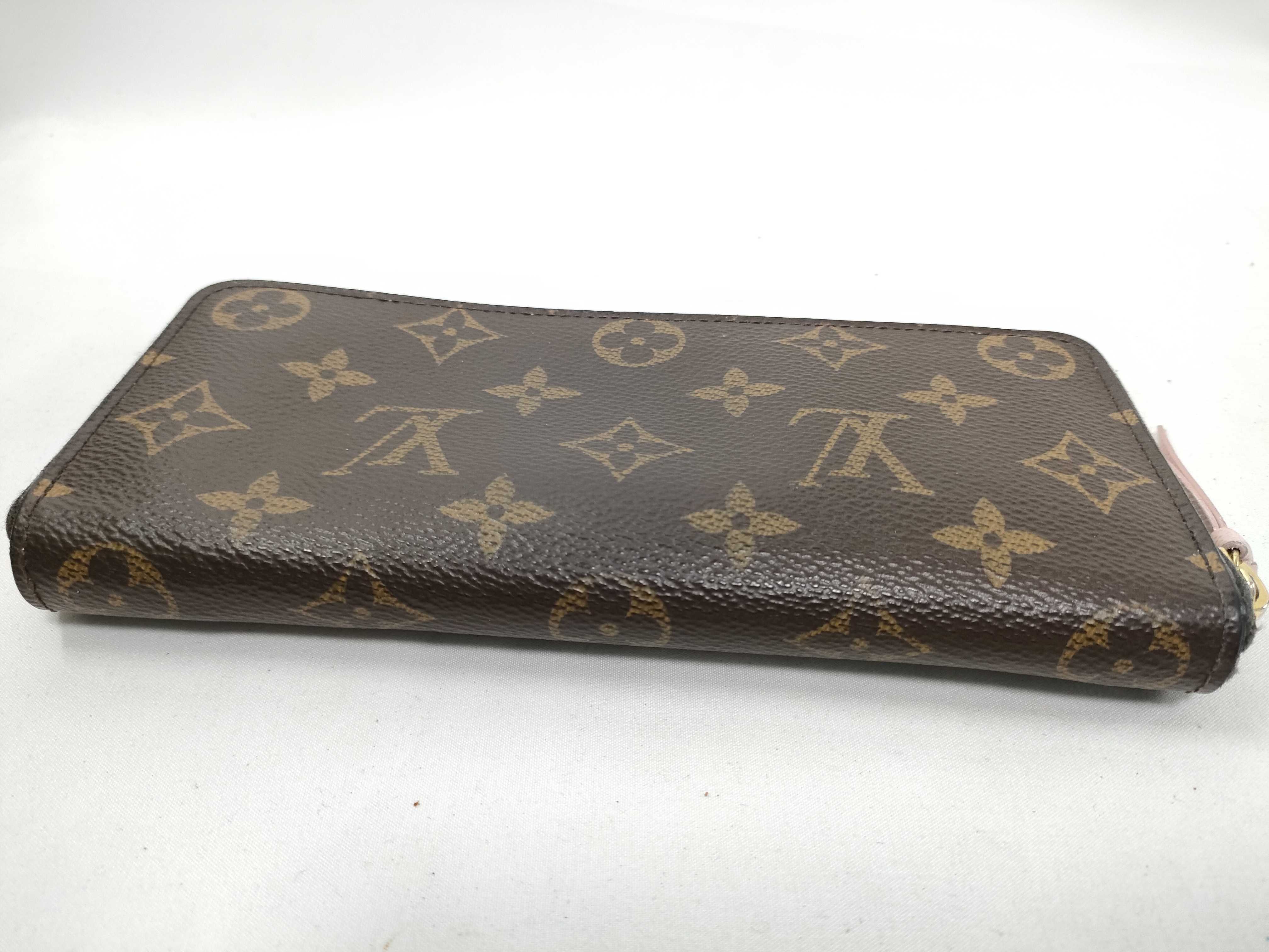 Monogram Louis Vuitton Portefeuille Clemence Rose Ballerine UB1167 Wallet — view 4