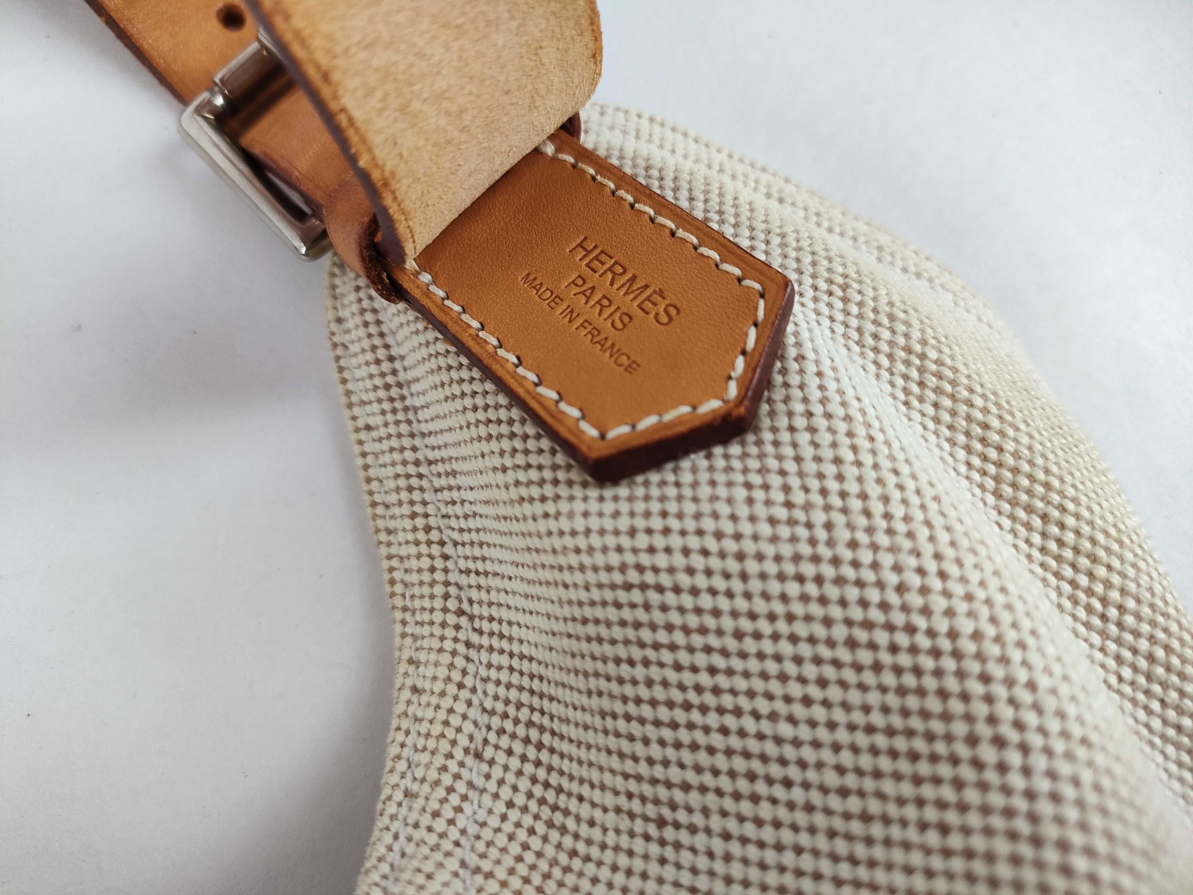 GG Canvas Hermes Marwari GM Toile H x Leather Brown Silver Hardware M: 2009 Shoulder Bag — view 14