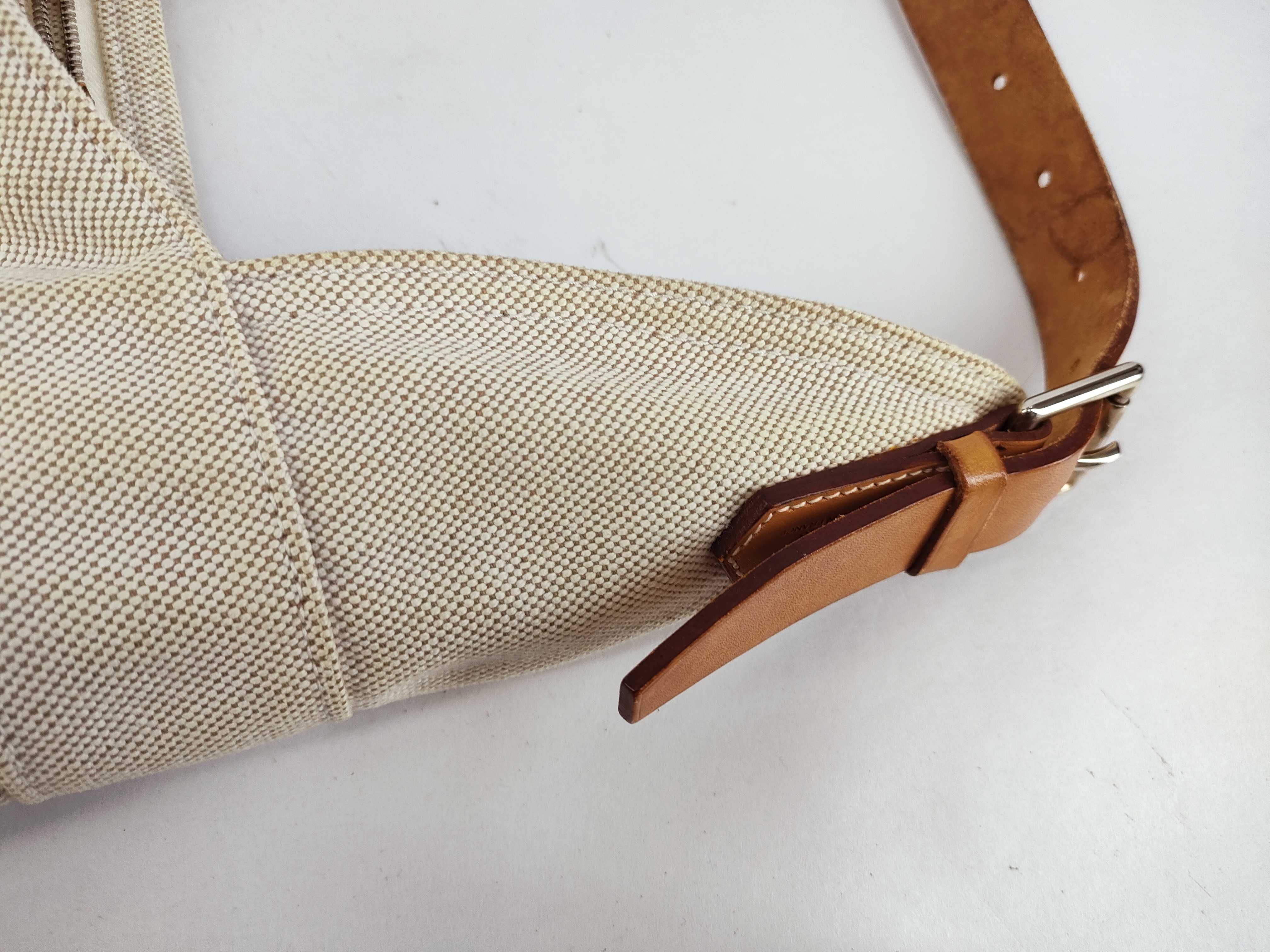 GG Canvas Hermes Marwari GM Toile H x Leather Brown Silver Hardware M: 2009 Shoulder Bag — view 5