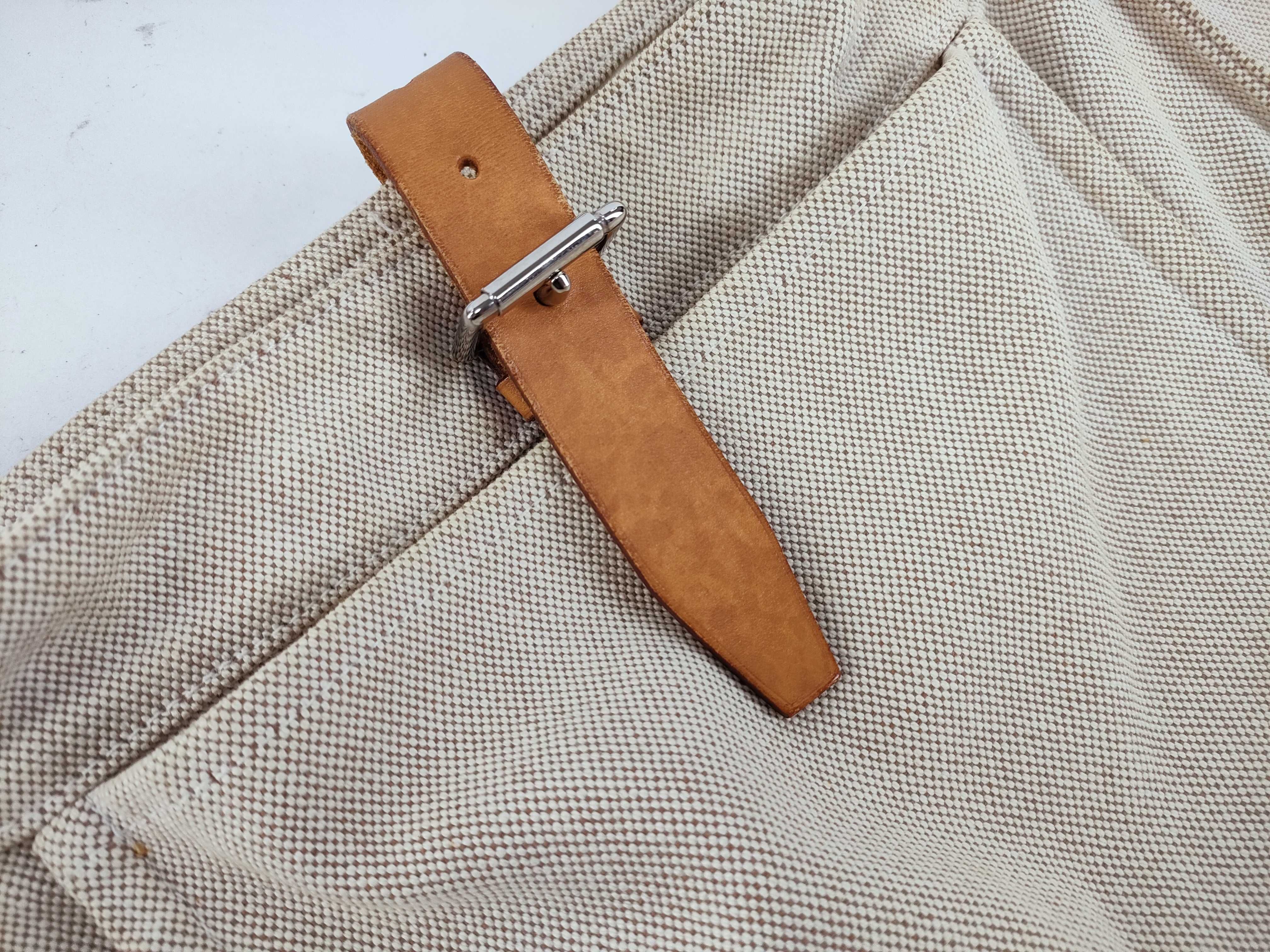 GG Canvas Hermes Marwari GM Toile H x Leather Brown Silver Hardware M: 2009 Shoulder Bag — view 8