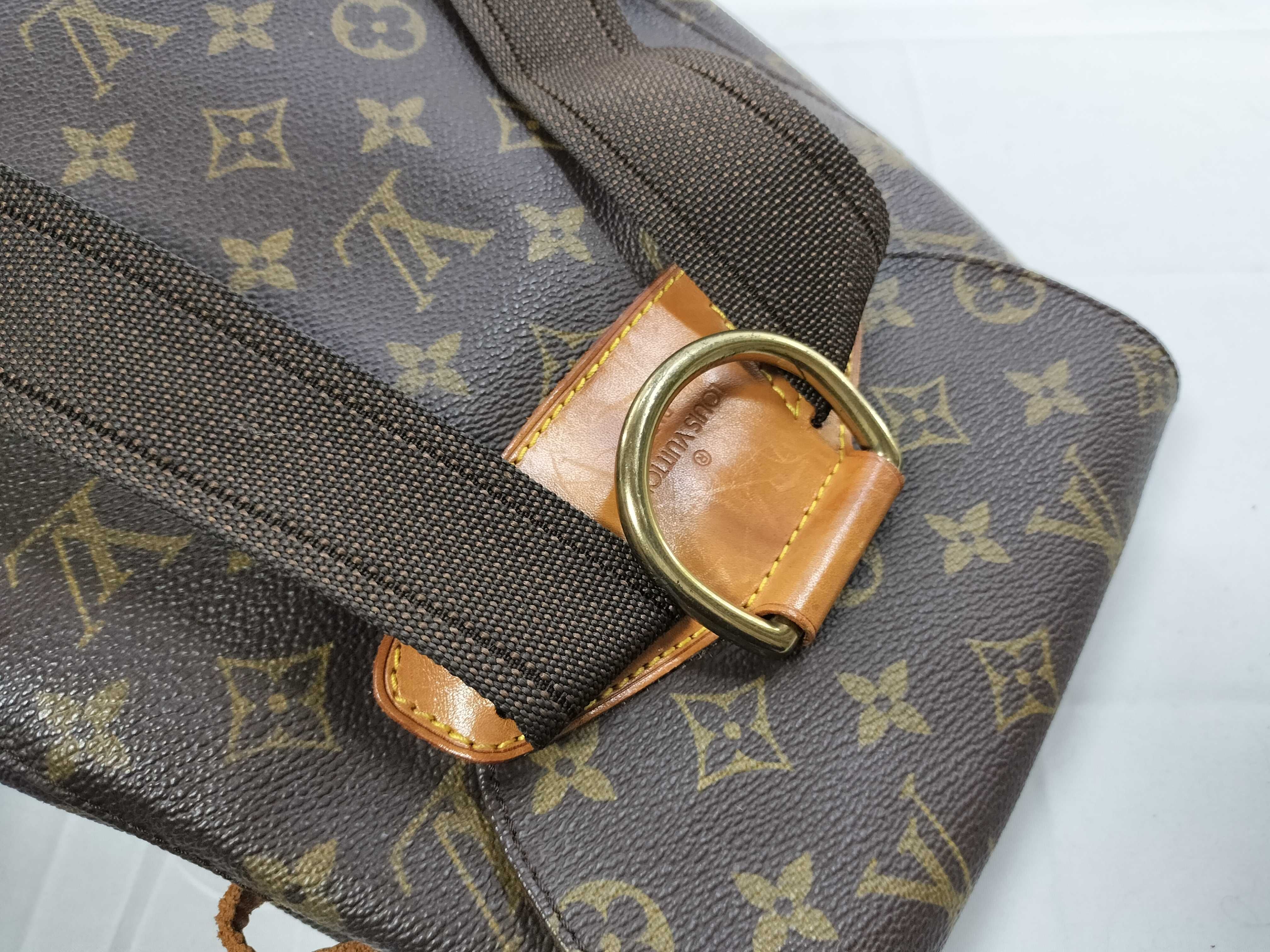 Monogram Montsouris GM Backpack — view 3