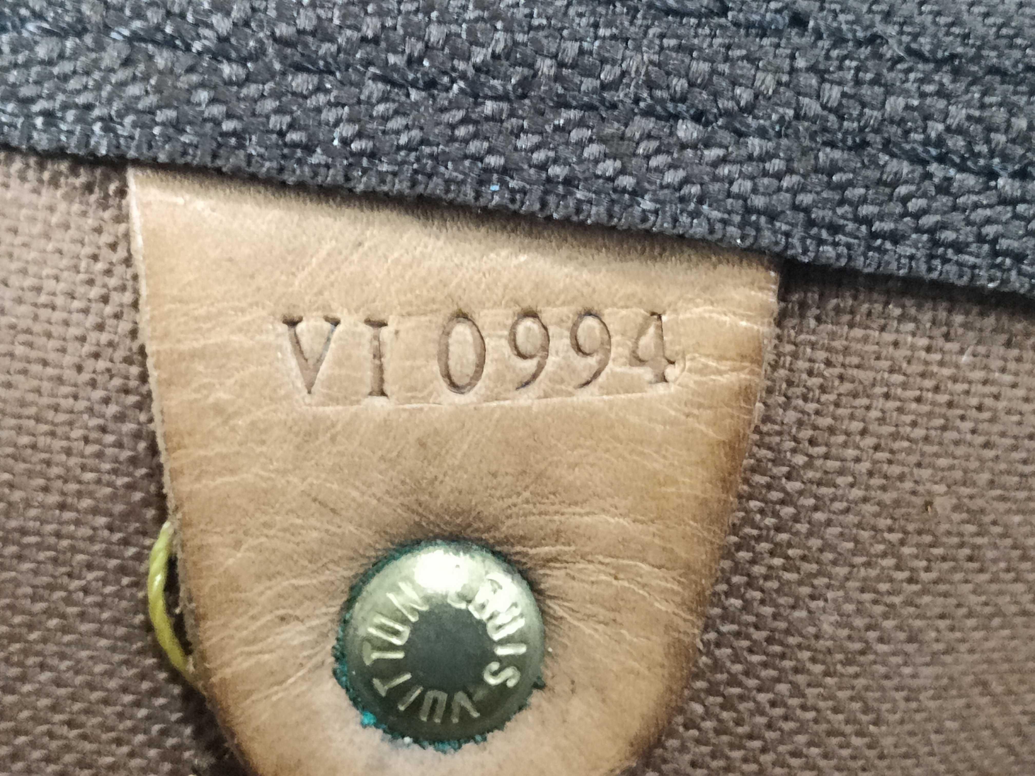 Monogram Keepall Bandoulière 60 M41412 VI0994 Brown Boston Bag — view 13