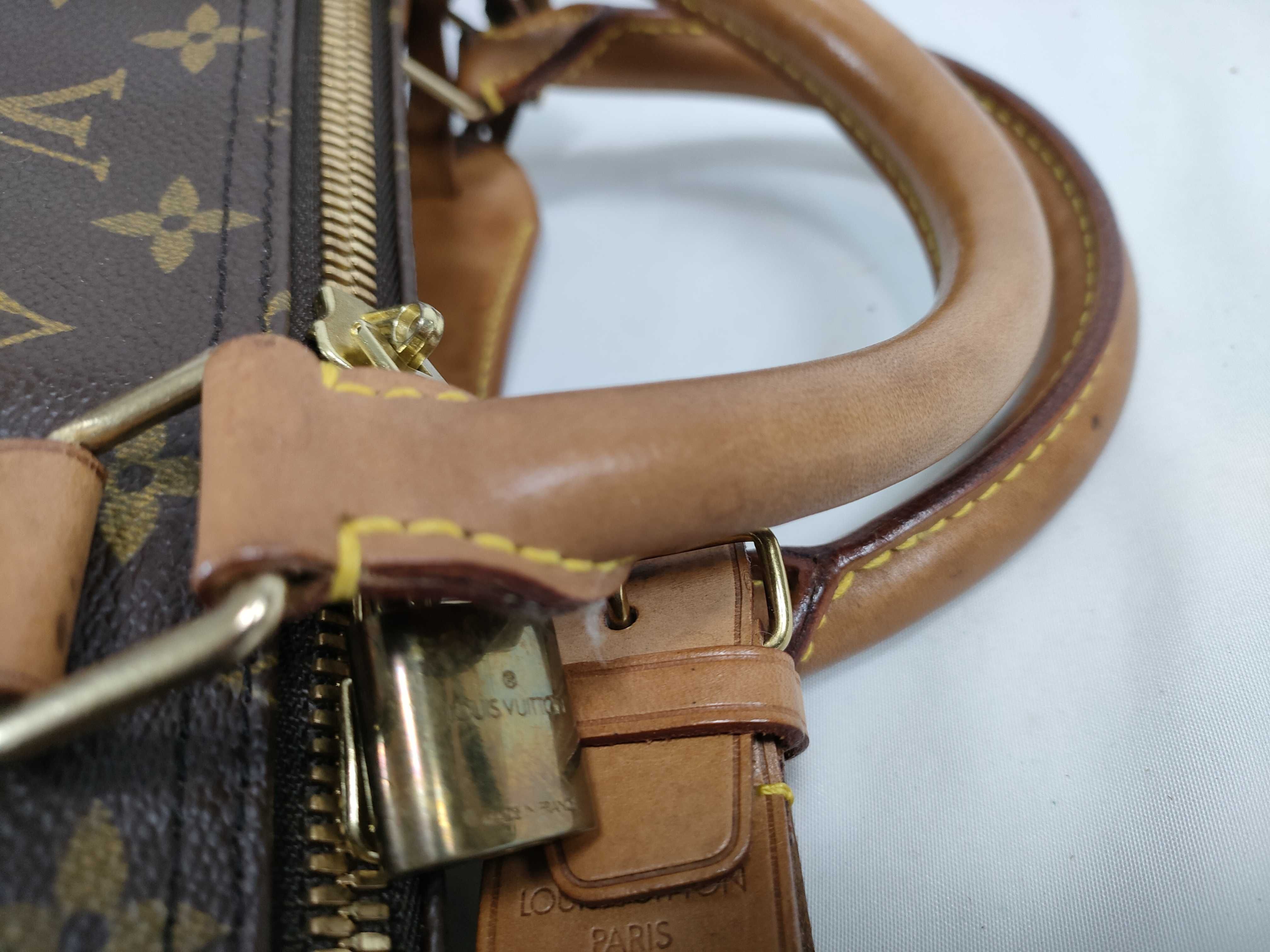 Monogram Keepall Bandoulière 60 M41412 VI0994 Brown Boston Bag — view 3