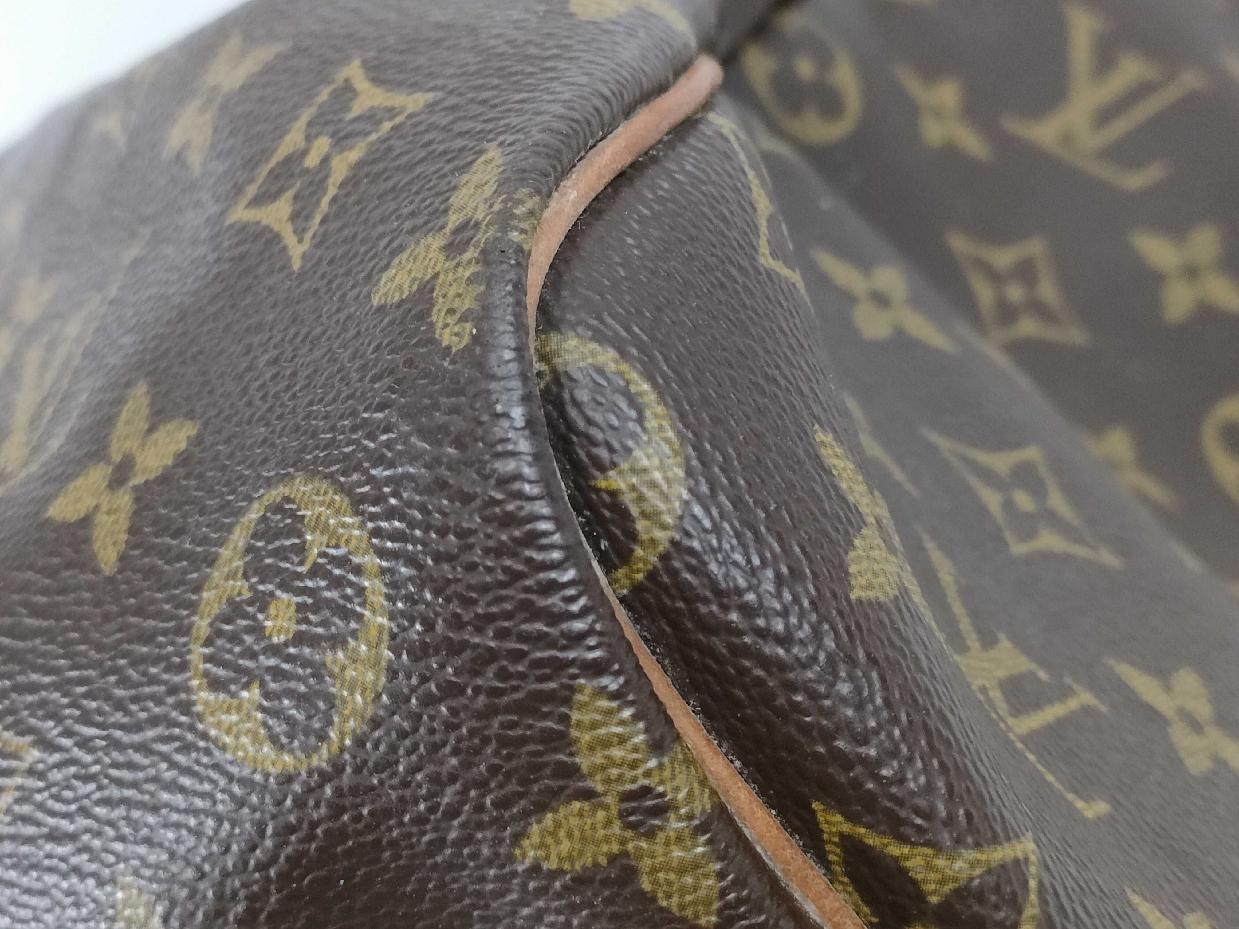 Monogram Keepall Bandoulière 60 M41412 VI0994 Brown Boston Bag — view 8