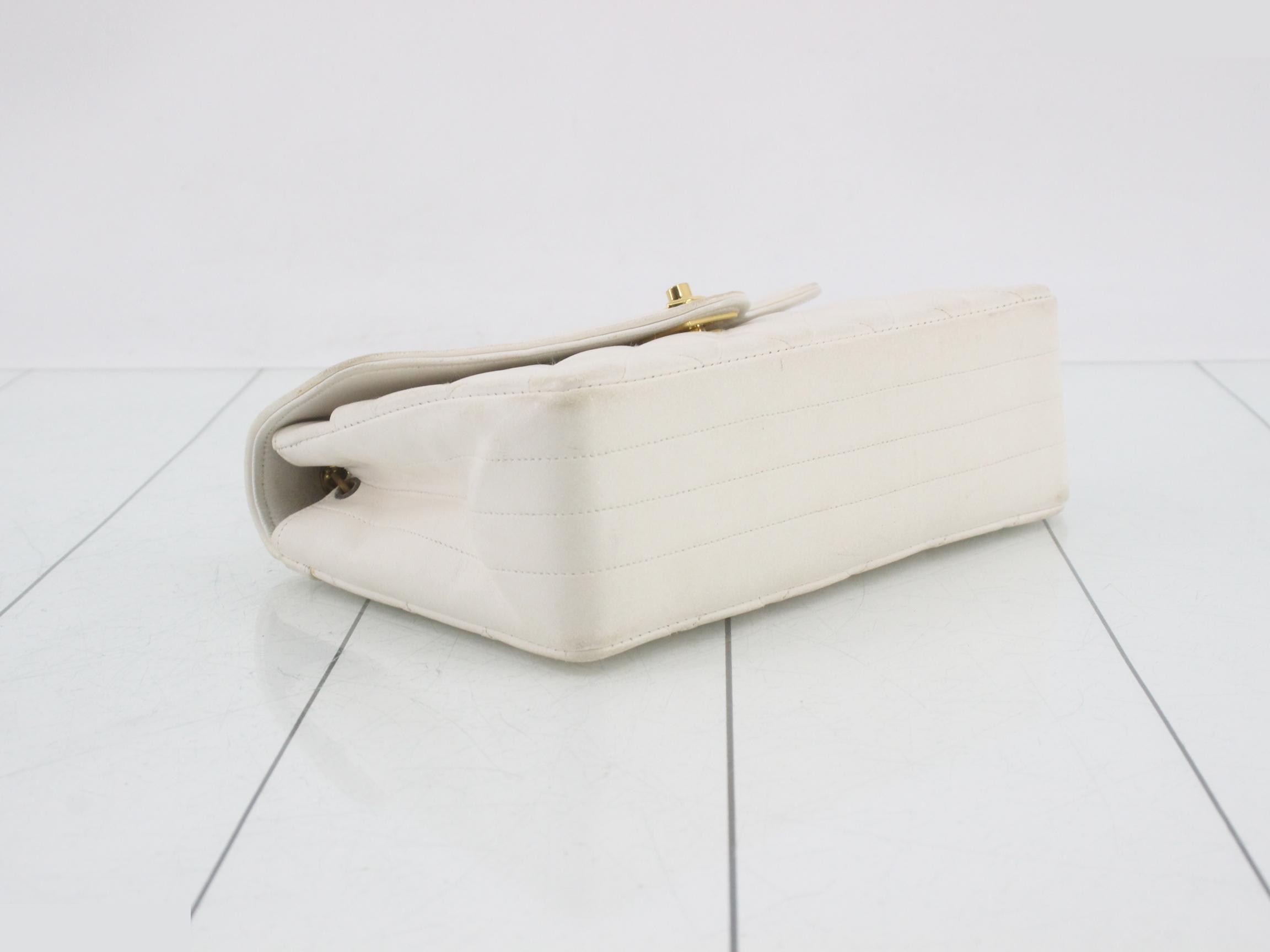 Lambskin Matelassé Chain Shoulder Bag — view 5
