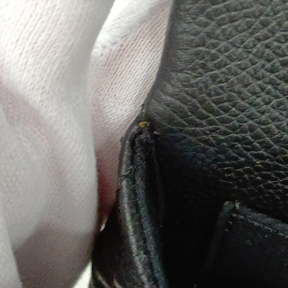 Matelassé 2.55 Caviar Skin Waist Pouch, Black with Silver Hardware, 25266912 (Serial Number in the 25s) — view 11