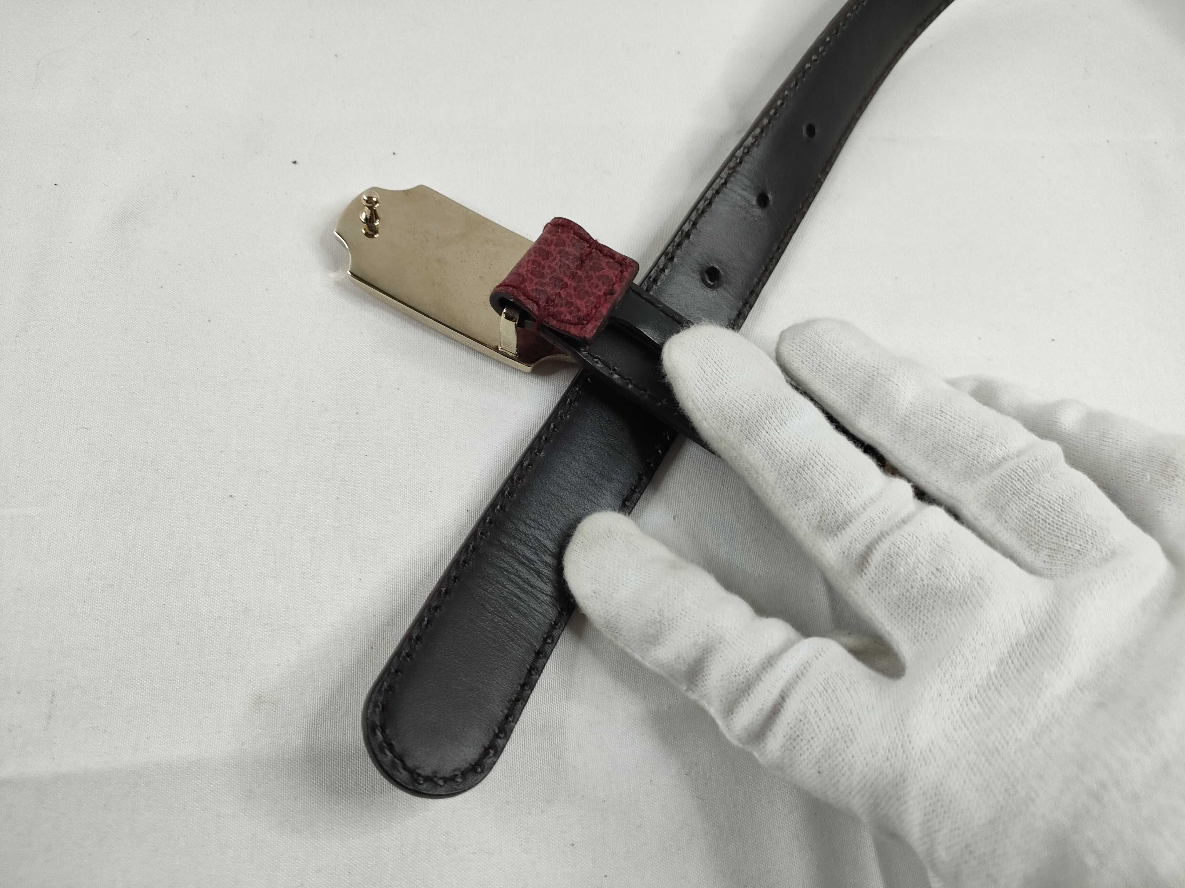 Leather Belt, Red Belt — view 4