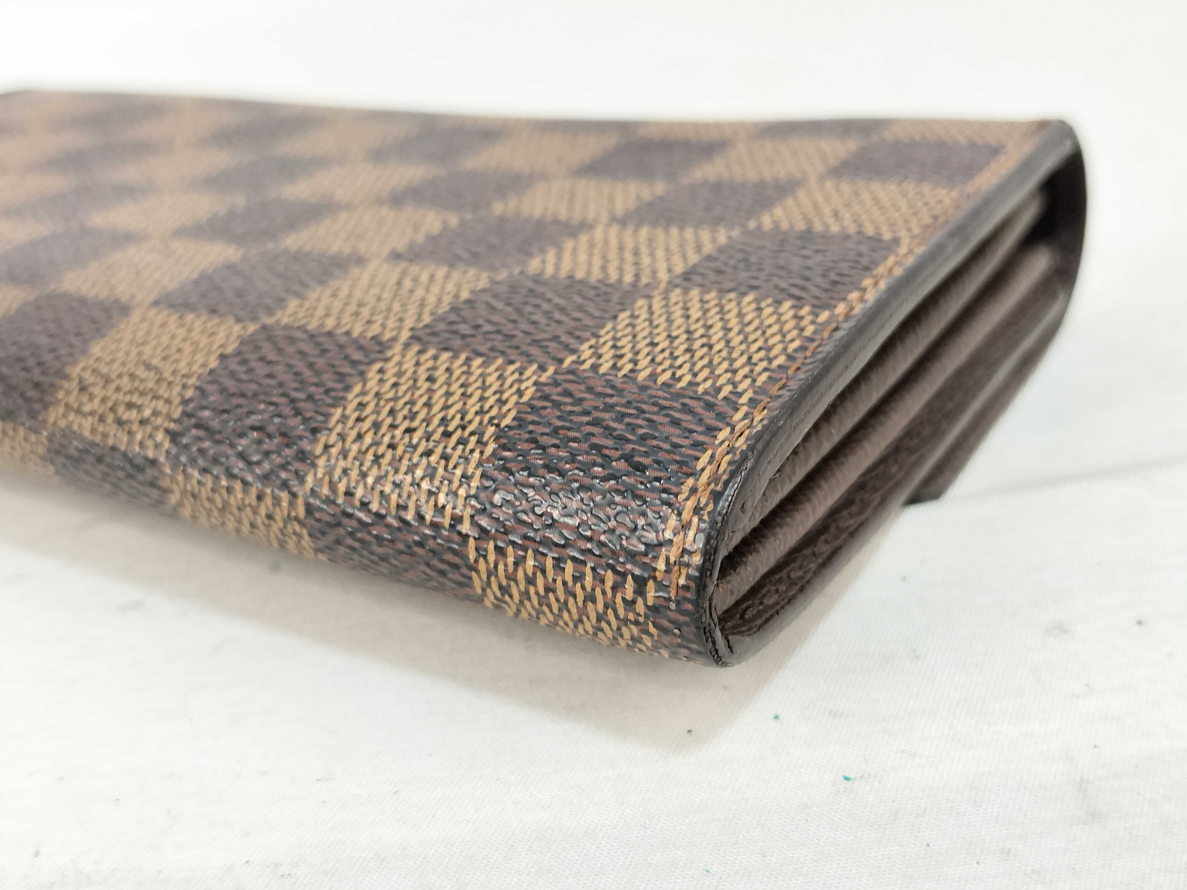 Damier LOUIS VUITTON Damier Long Wallet — view 4