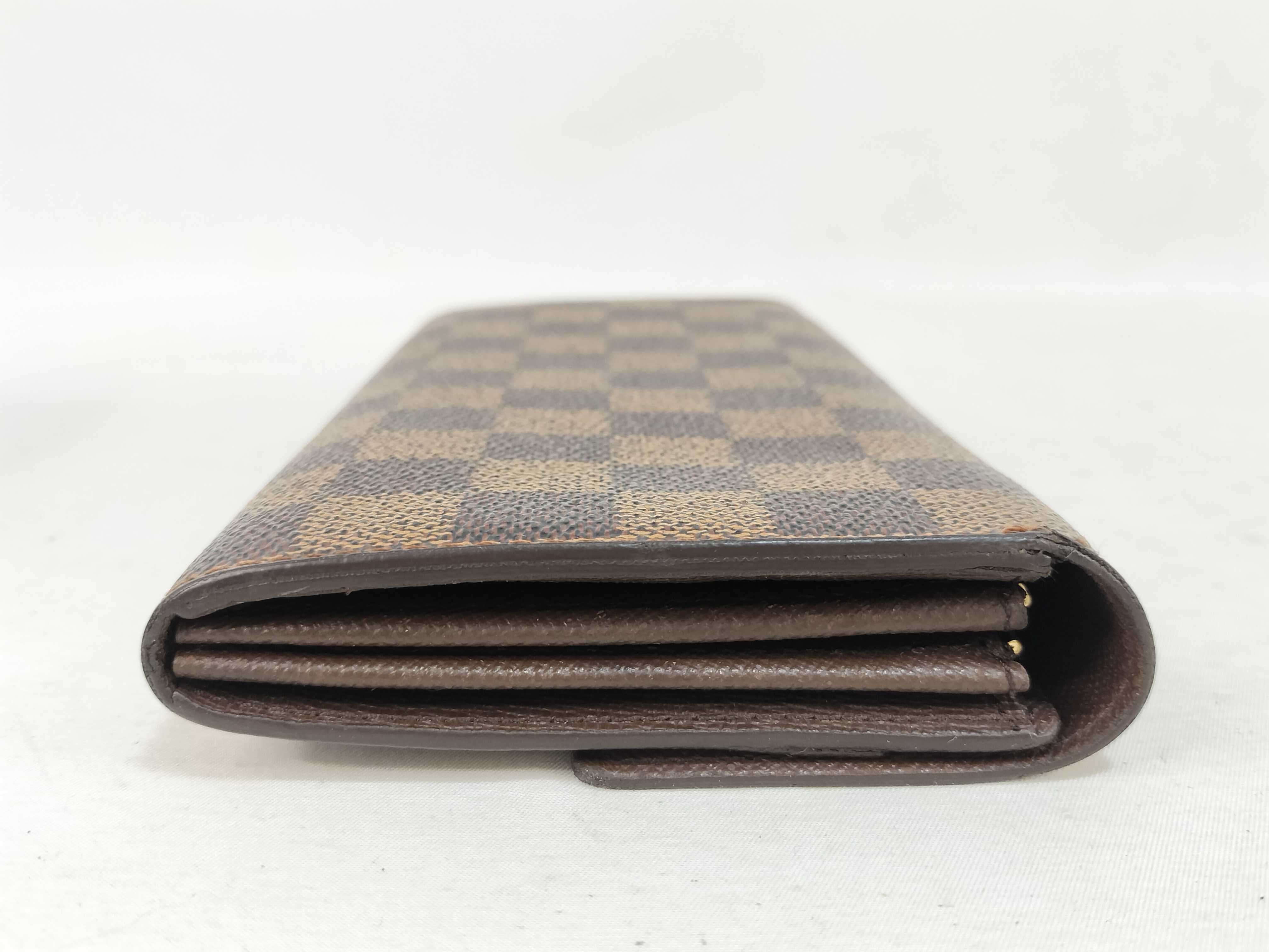 Damier LOUIS VUITTON Damier Long Wallet — view 5